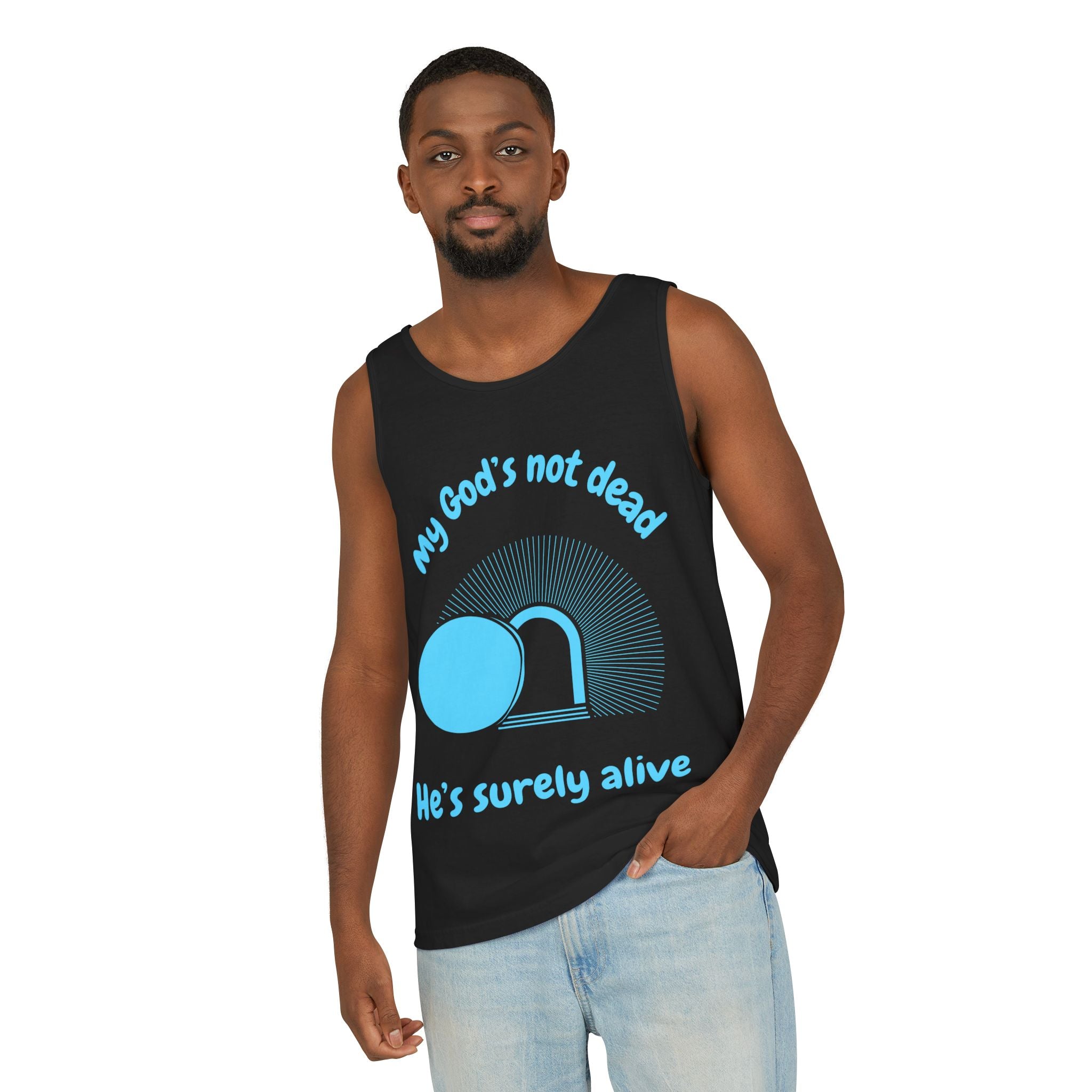 God's Not Dead Garment-Dyed Tank Top