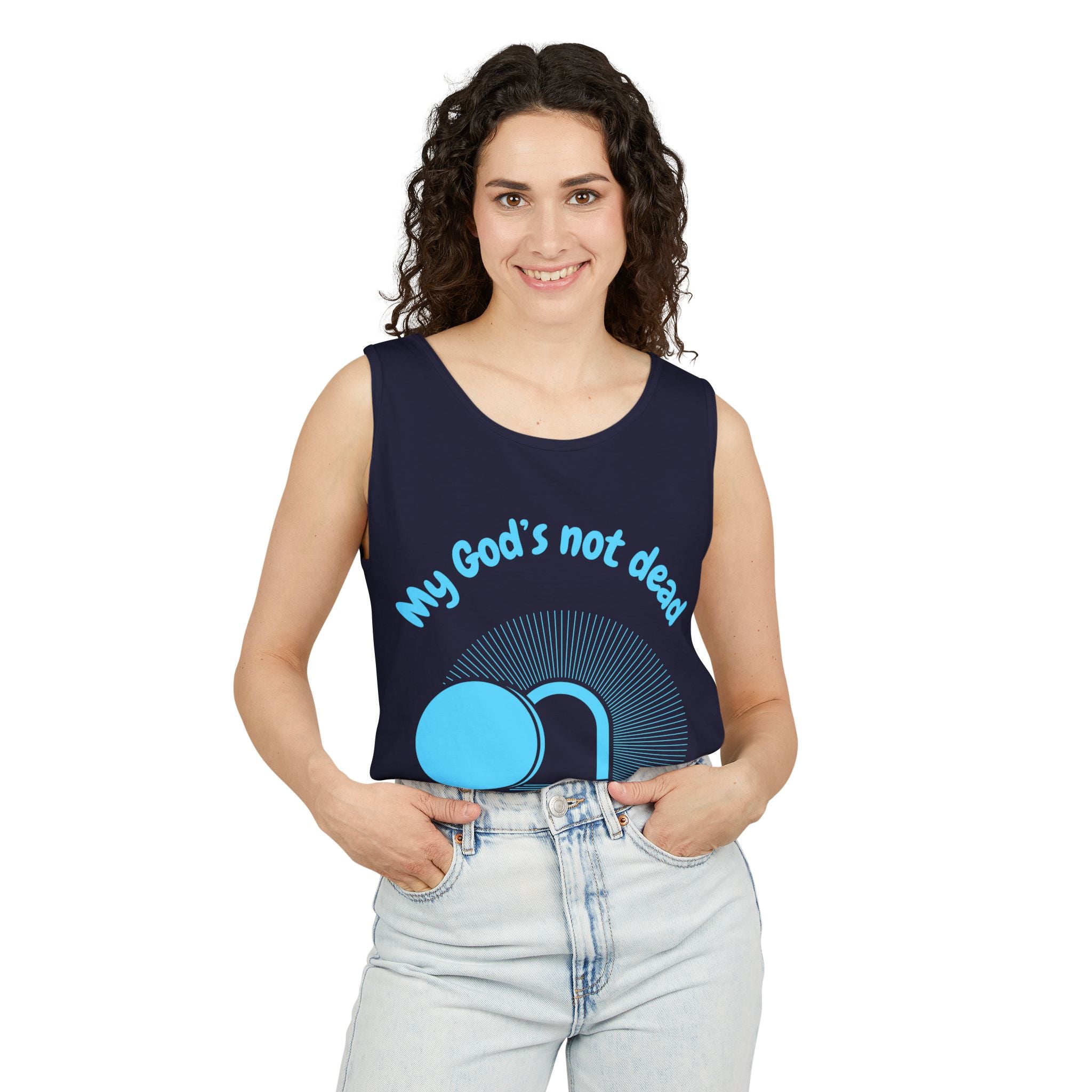 God's Not Dead Garment-Dyed Tank Top