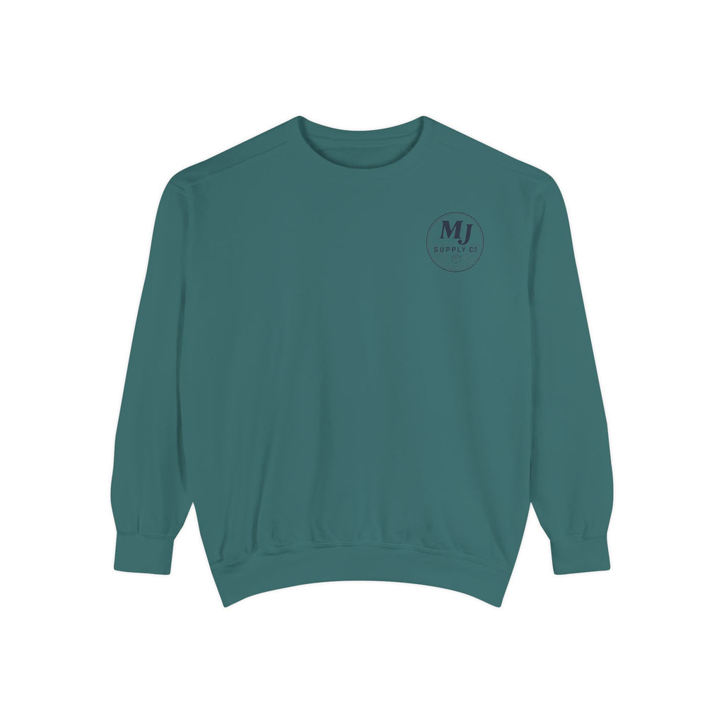 Midnight Harvest Garment-Dyed Crewneck Sweatshirt