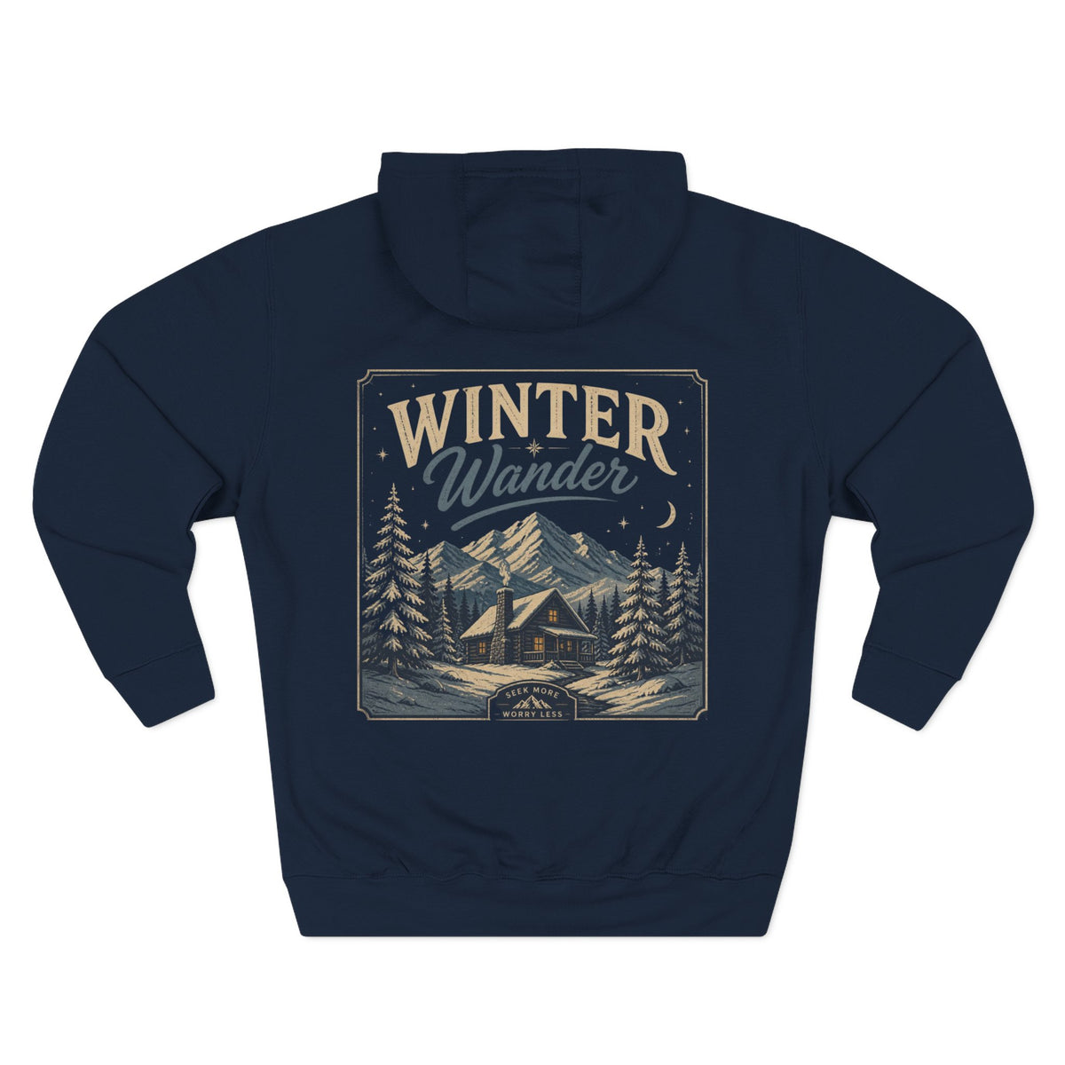 Winter Wander Premium Fleece Hoodie