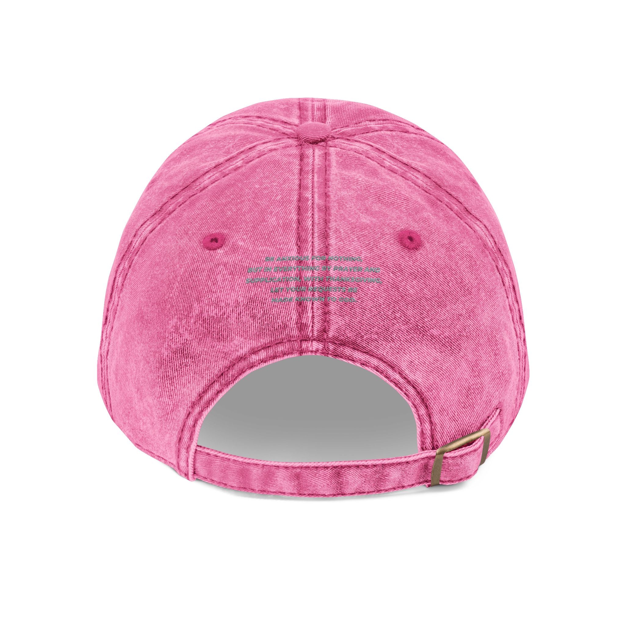 Faith Over Fear Embroidered Vintage Cap