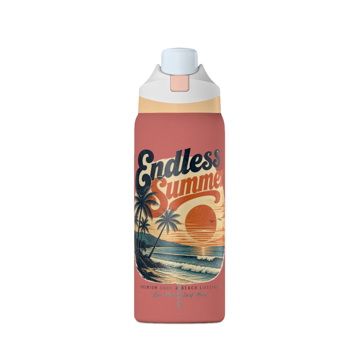 Endless Summer 32 oz Insulated Water Bottle