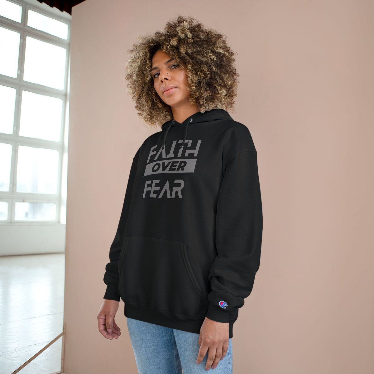 Faith Over Fear Champion® Hoodie