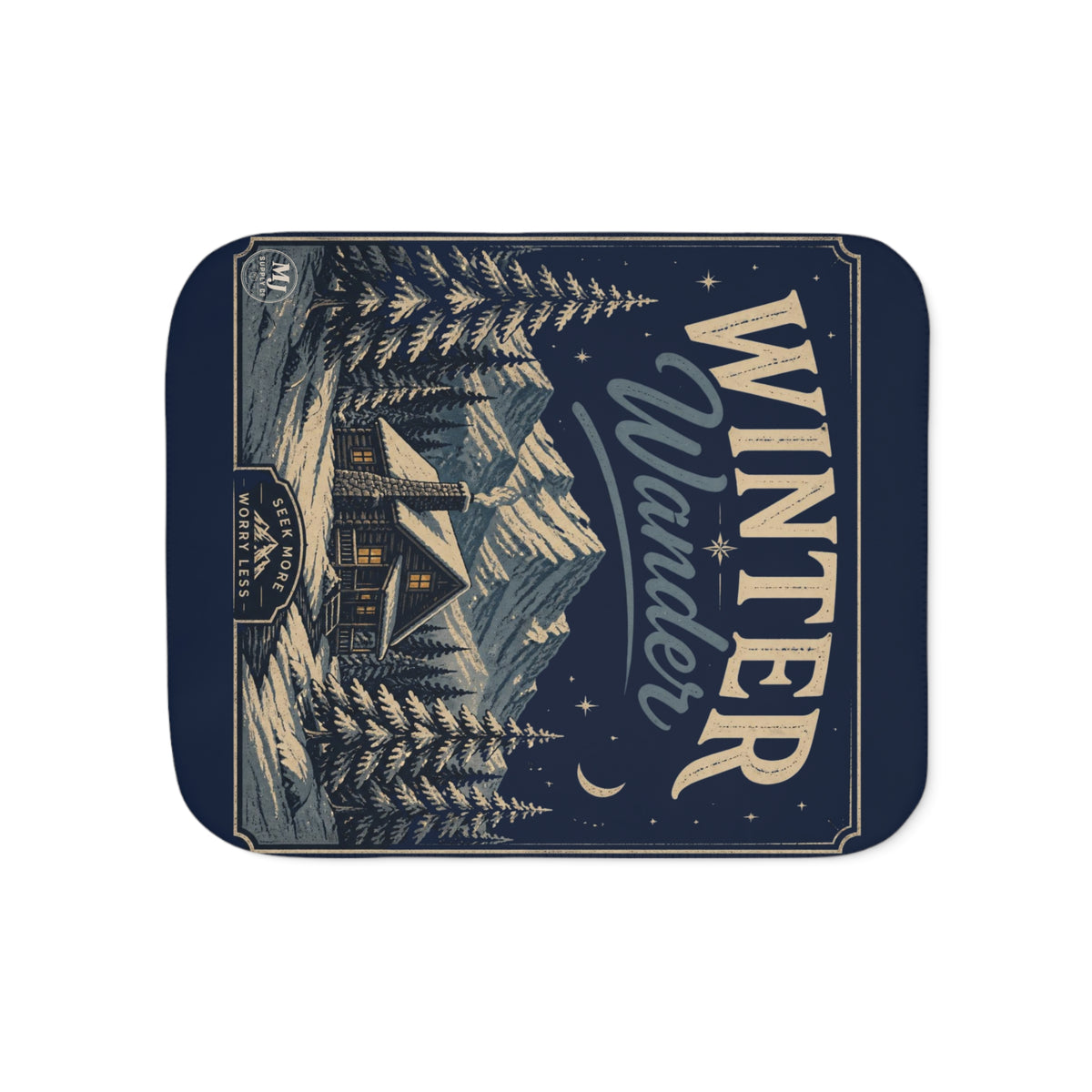 Winter Wander Sherpa Blanket
