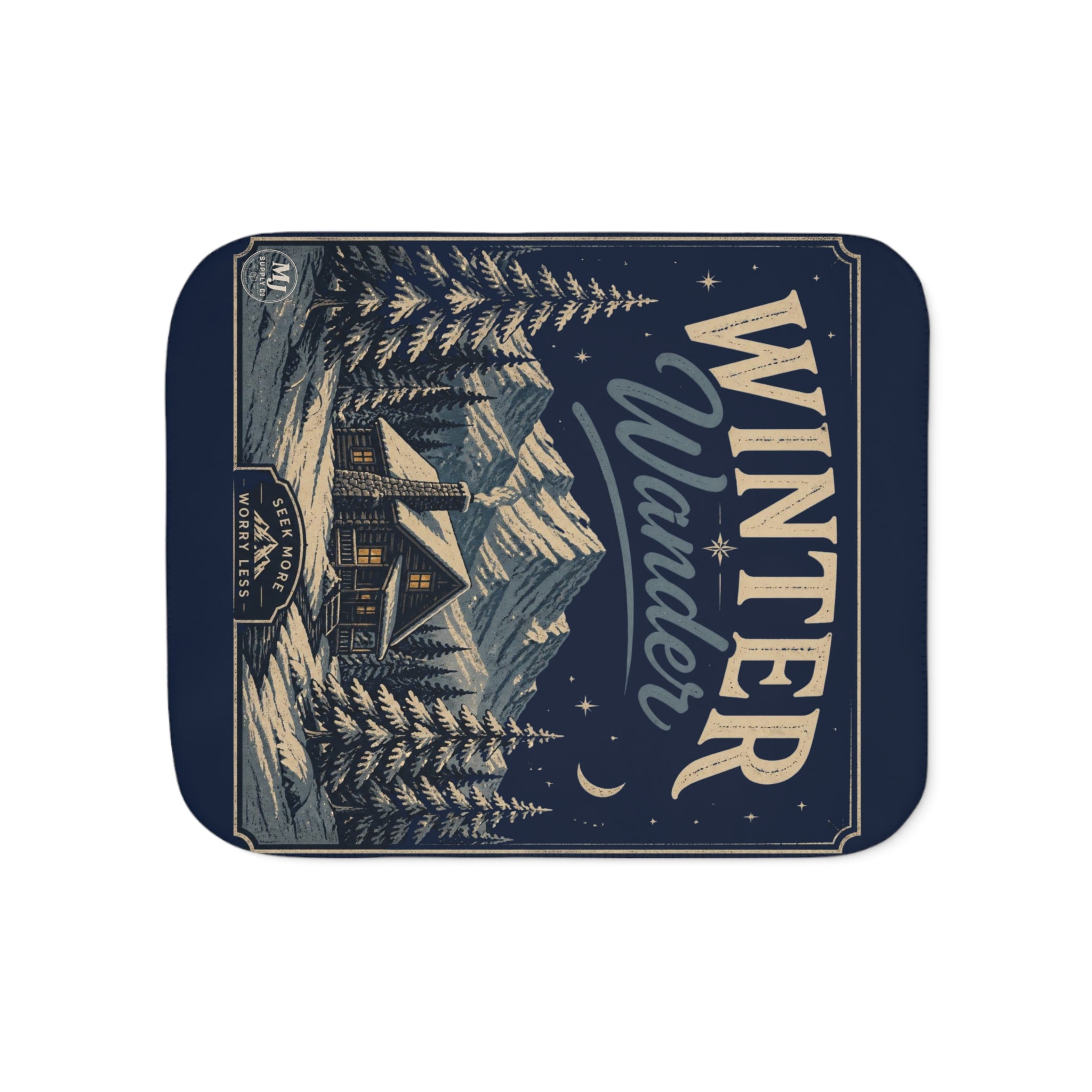 Winter Wander Sherpa Blanket