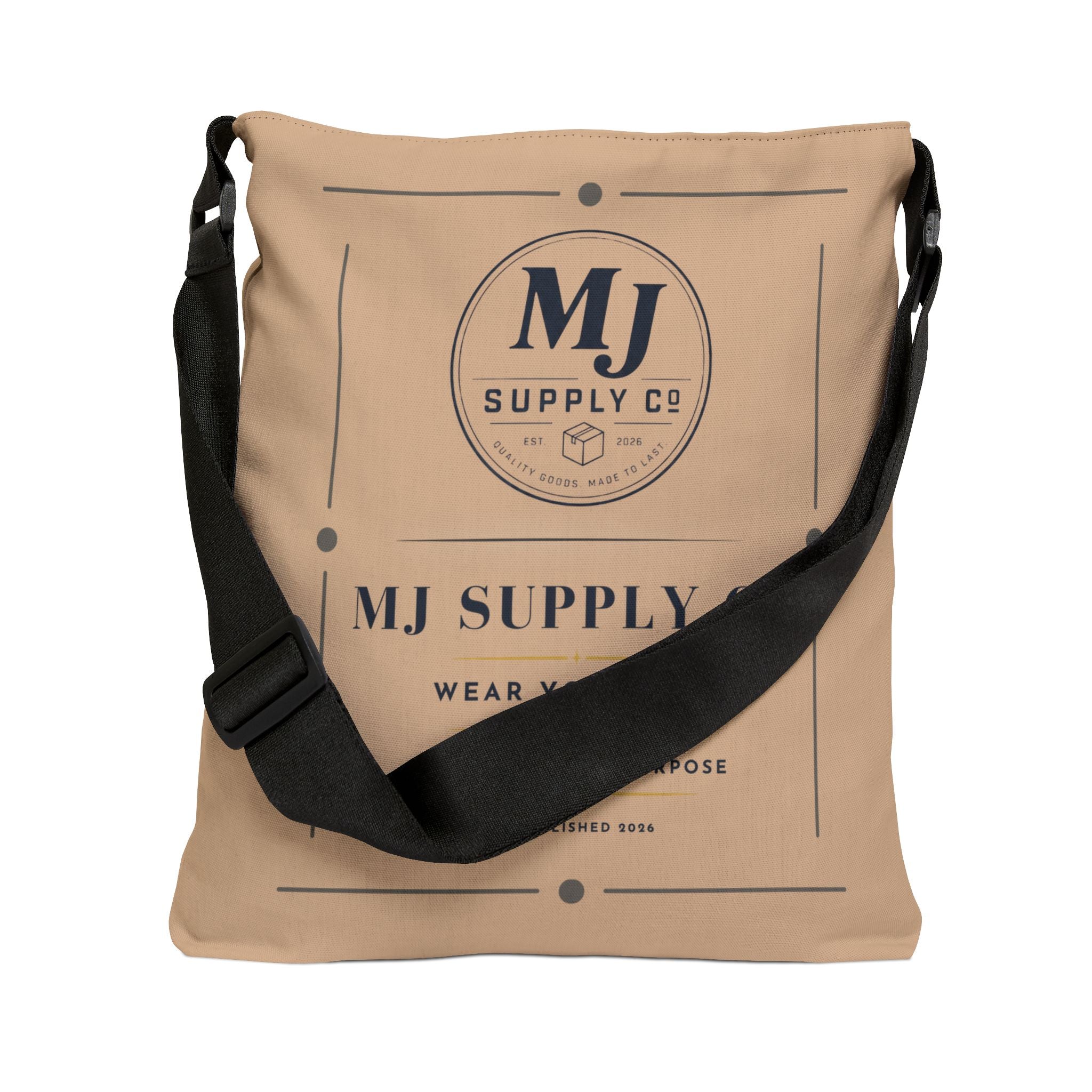 Logo Series Adjustable Tote Bag