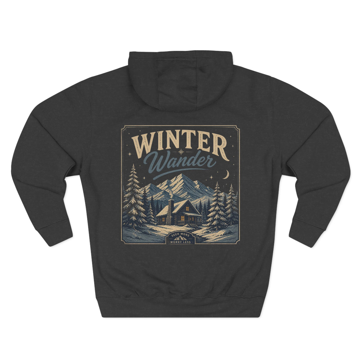 Winter Wander Premium Fleece Hoodie