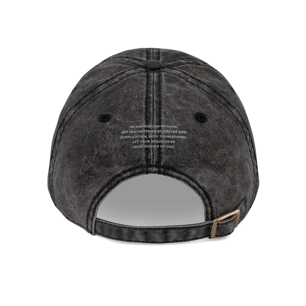 Faith Over Fear Embroidered Vintage Cap