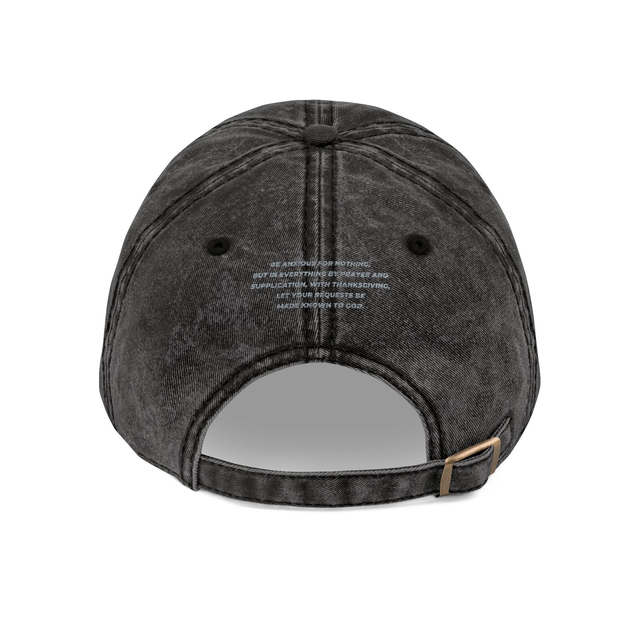 Faith Over Fear Embroidered Vintage Cap
