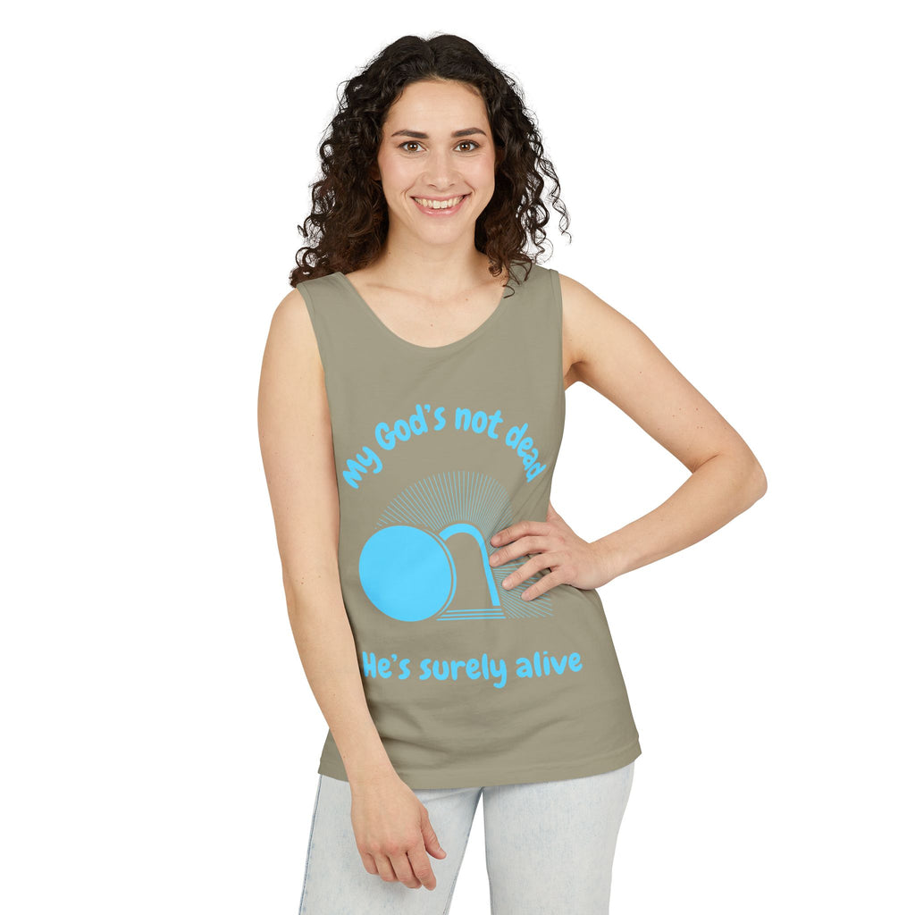 God's Not Dead Garment-Dyed Tank Top