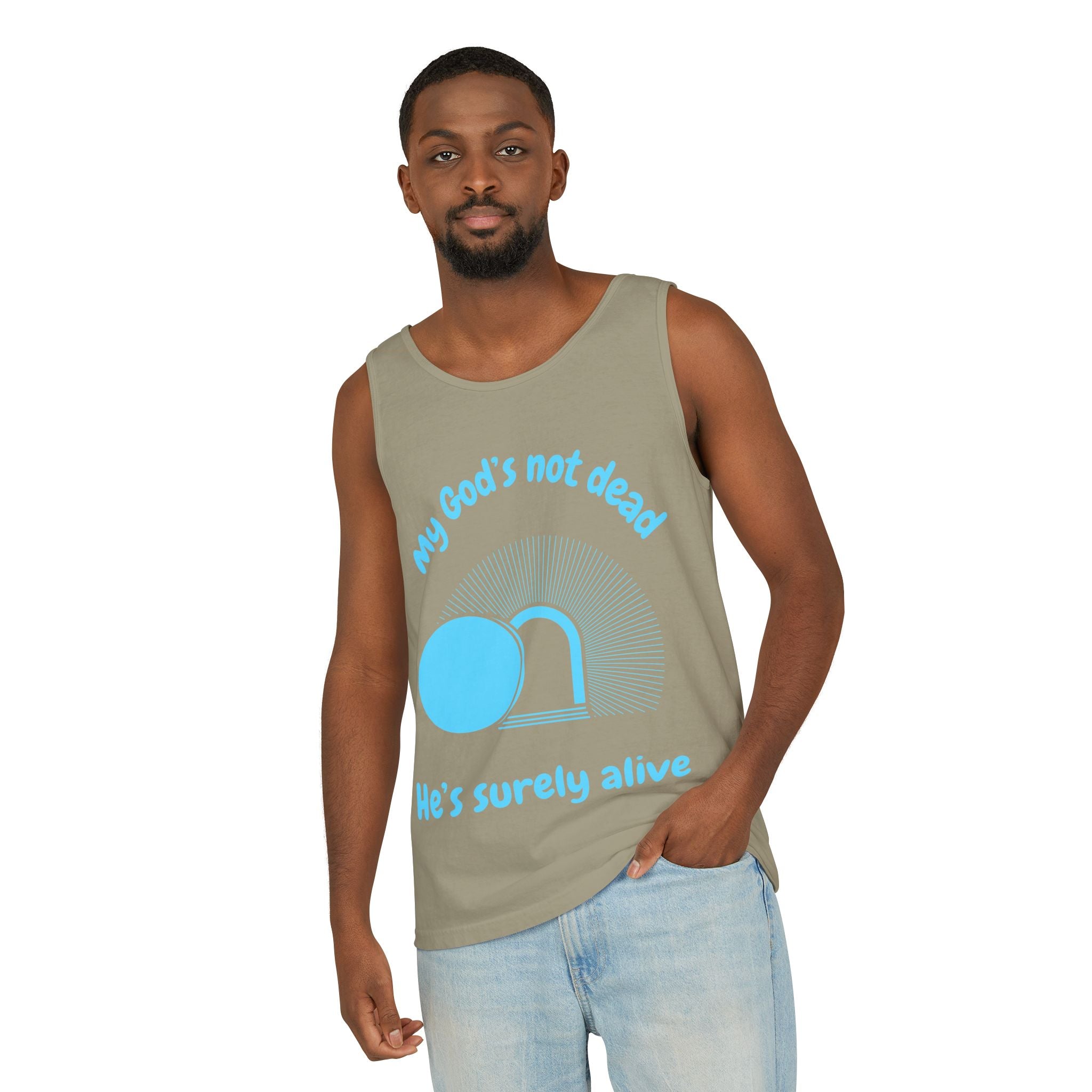 God's Not Dead Garment-Dyed Tank Top