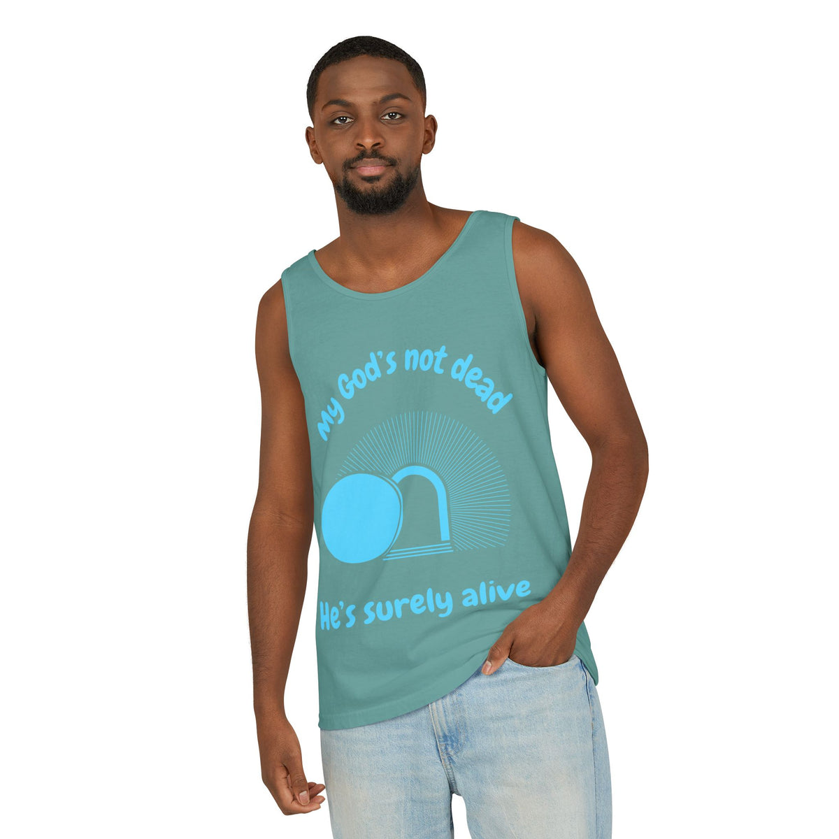 God's Not Dead Garment-Dyed Tank Top