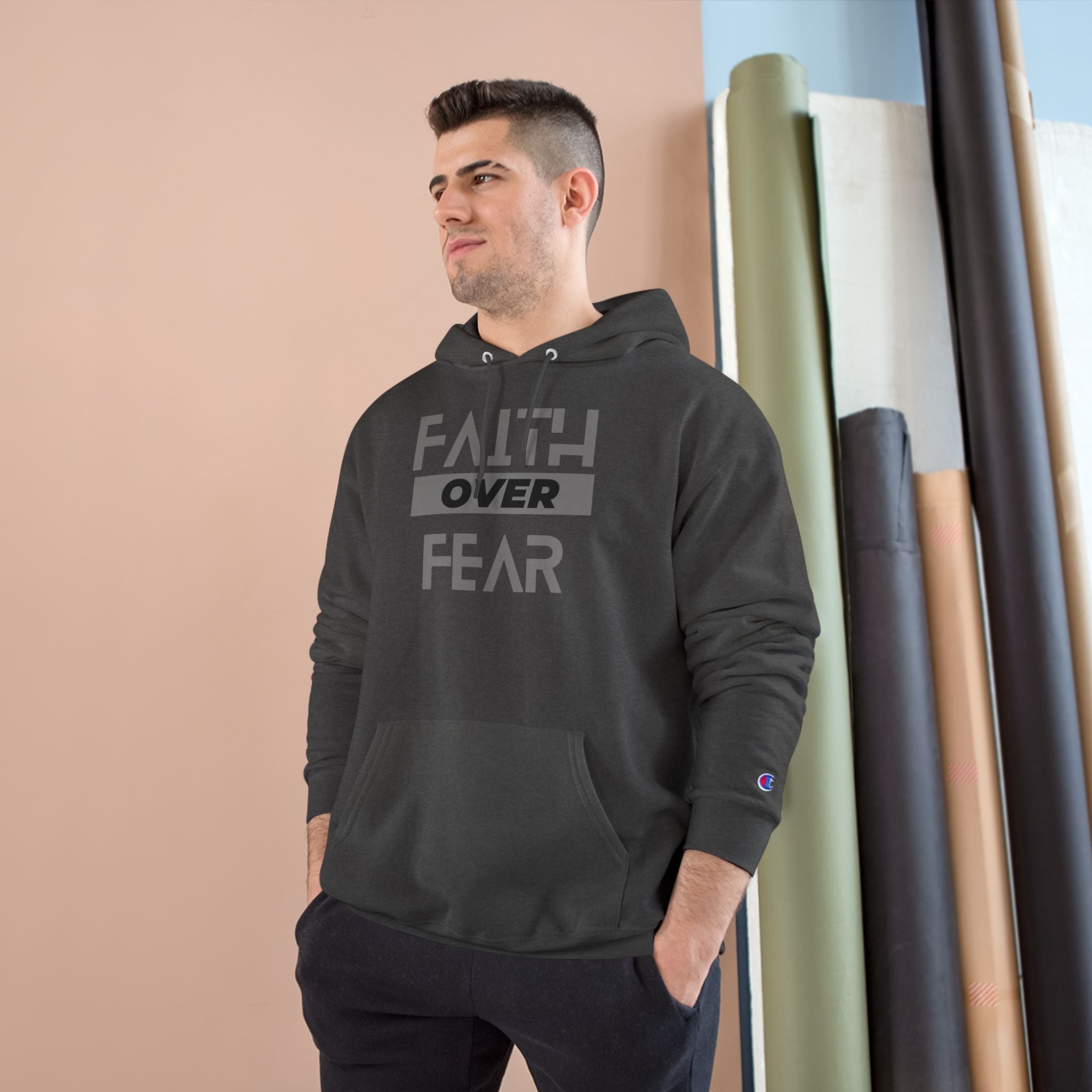 Faith Over Fear Champion® Hoodie