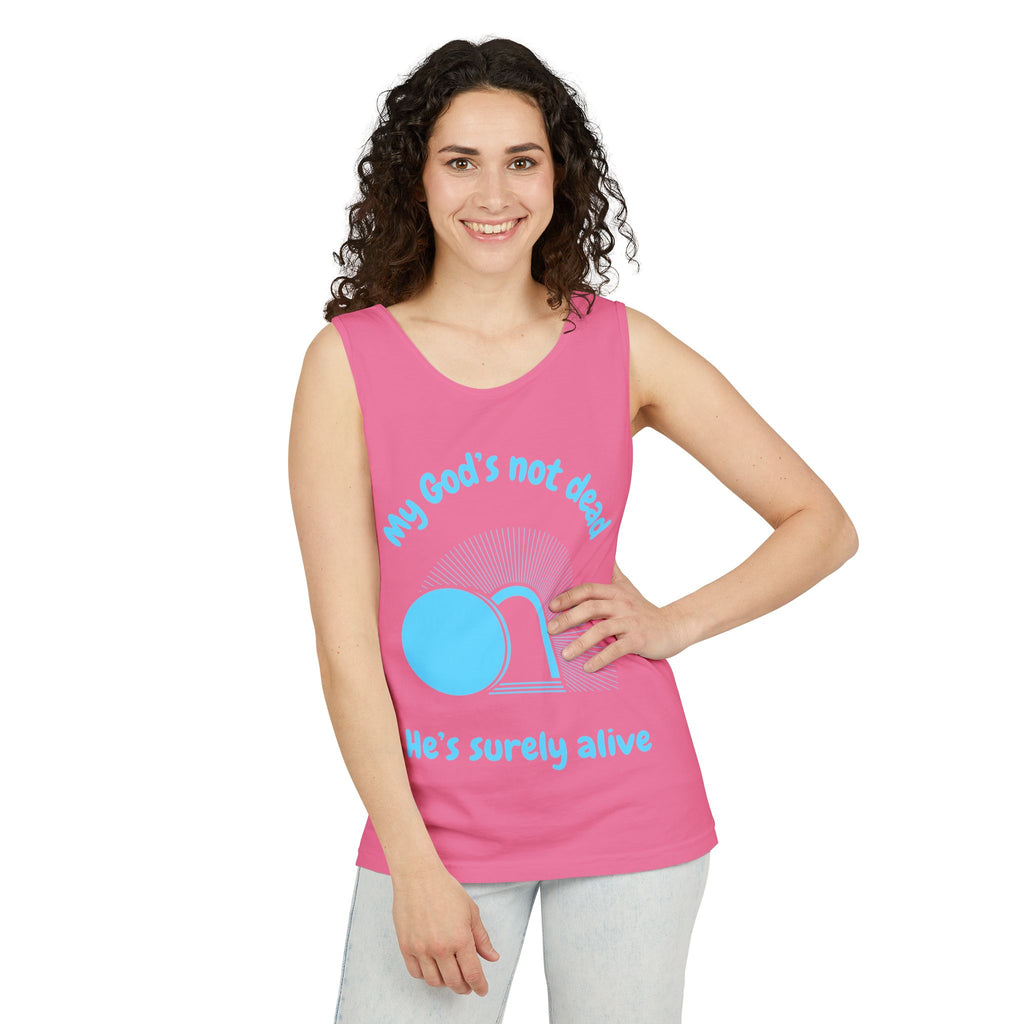 God's Not Dead Garment-Dyed Tank Top