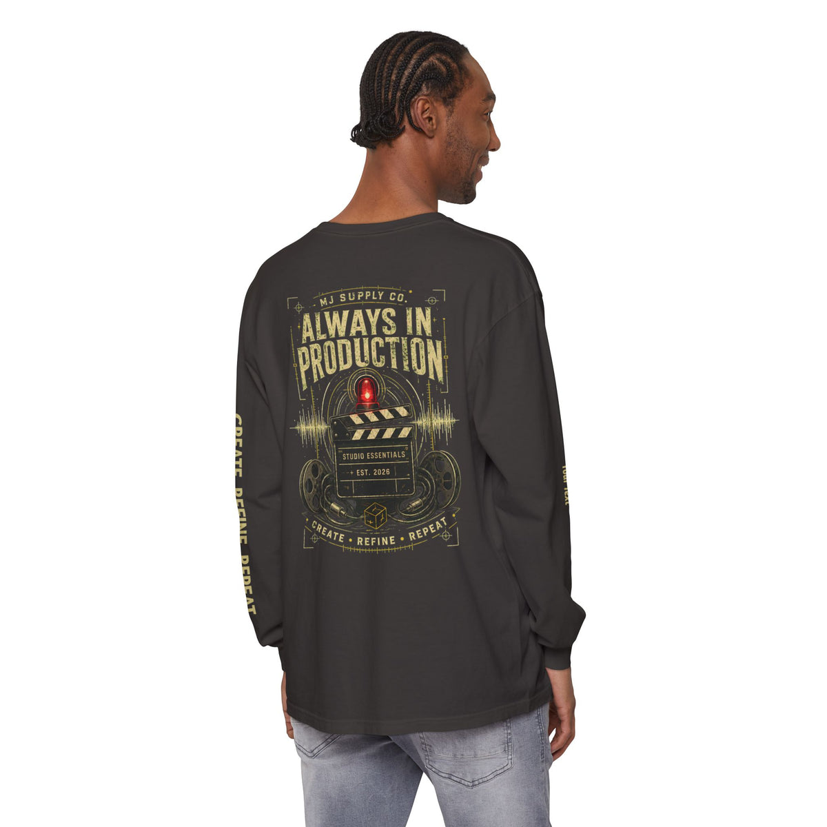 Always In Production Long Sleeve Tee