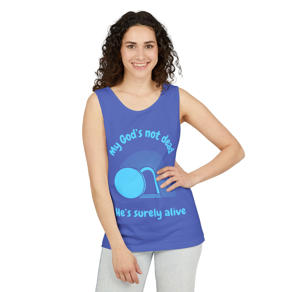 God's Not Dead Garment-Dyed Tank Top