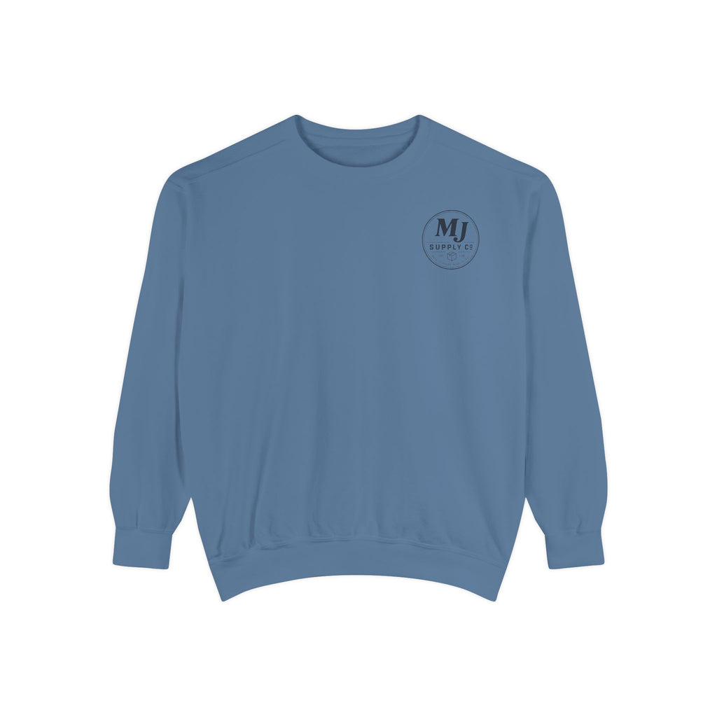 Midnight Harvest Garment-Dyed Crewneck Sweatshirt