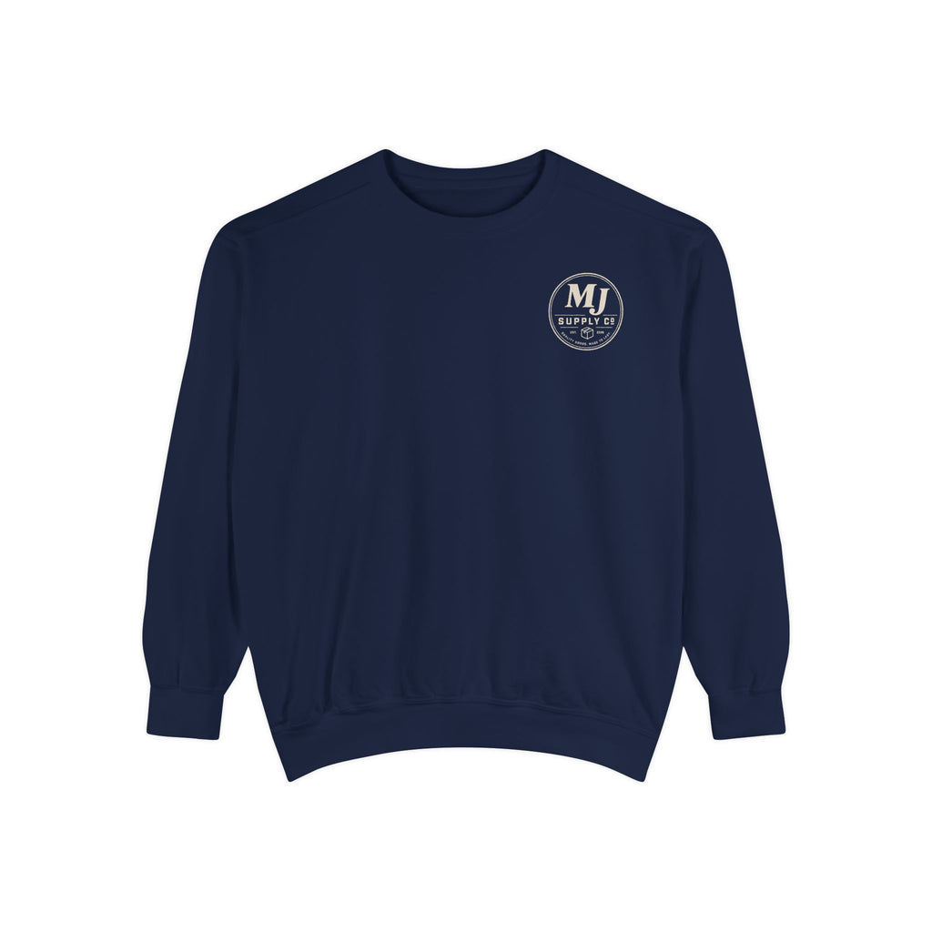 Midnight Harvest Garment-Dyed Crewneck Sweatshirt