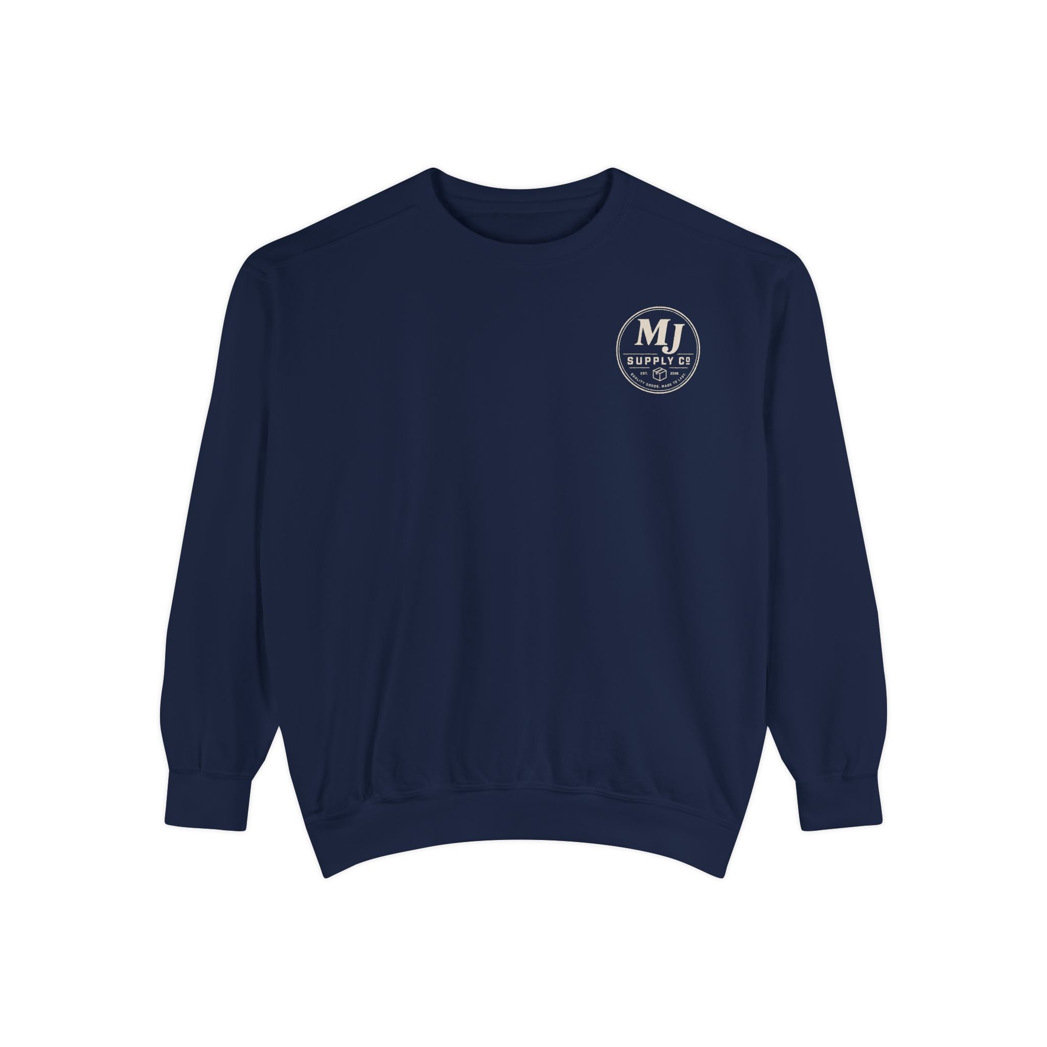Midnight Harvest Garment-Dyed Crewneck Sweatshirt