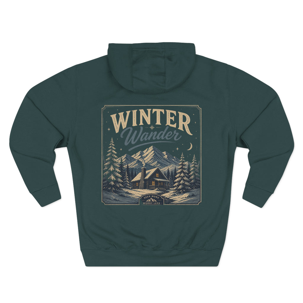 Winter Wander Premium Fleece Hoodie