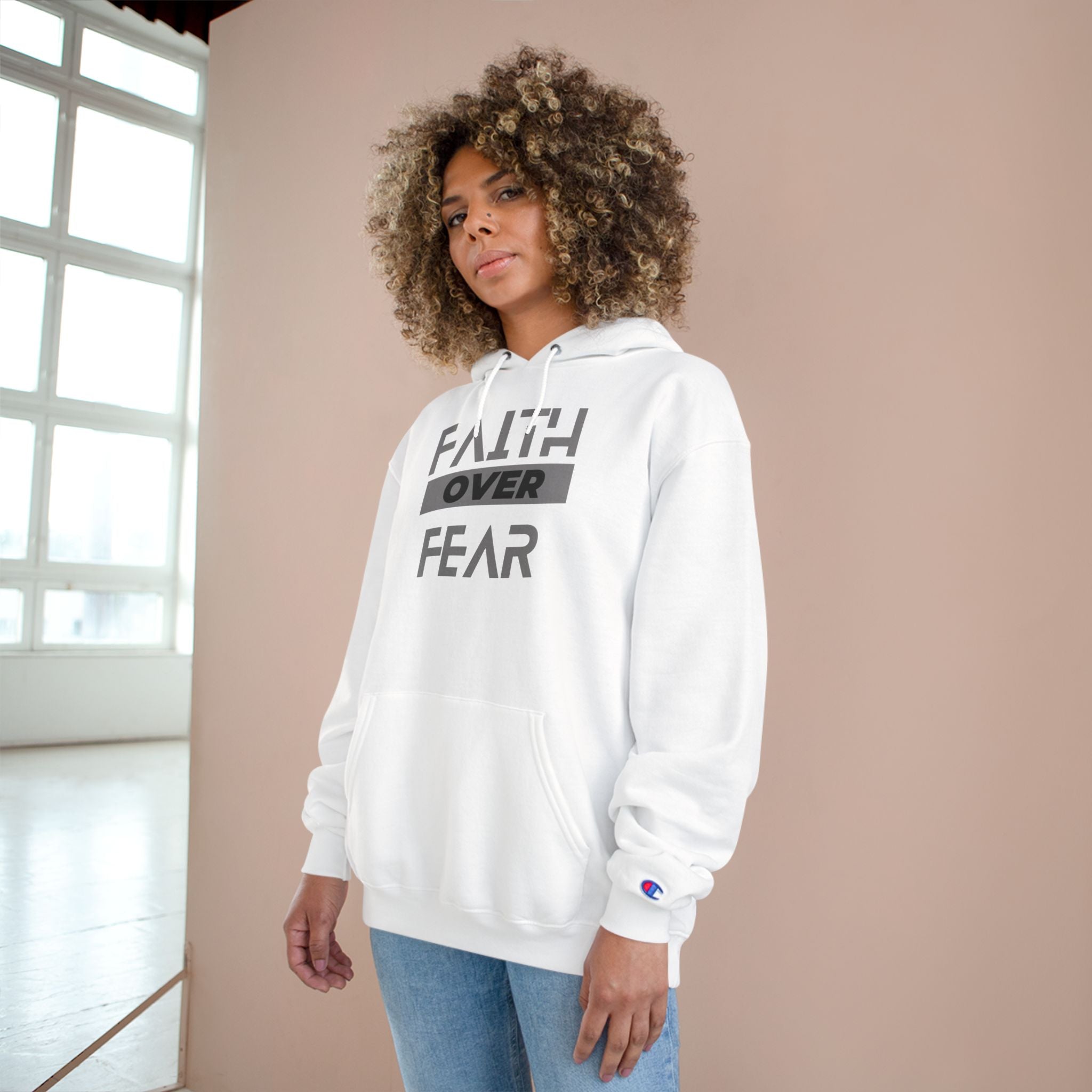 Faith Over Fear Champion® Hoodie