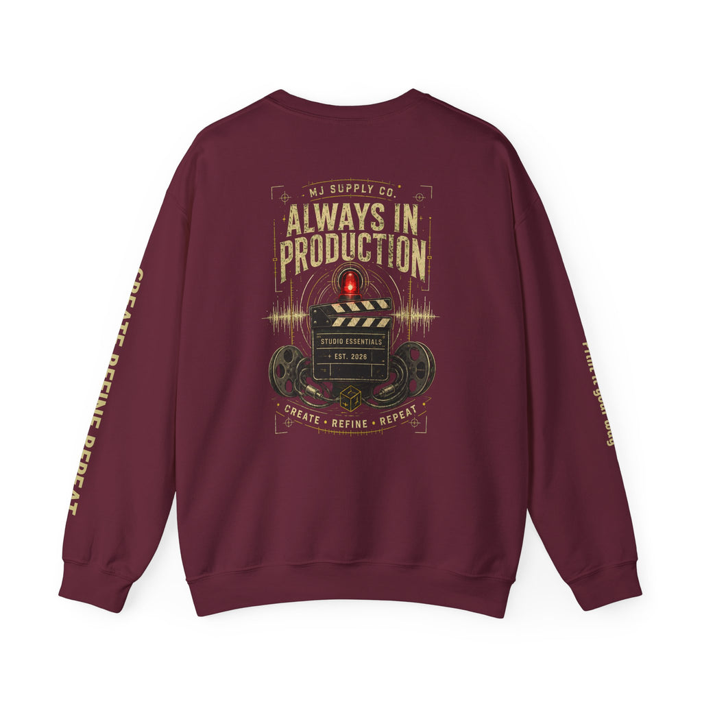 Always In Production Crewneck Sweatshirt