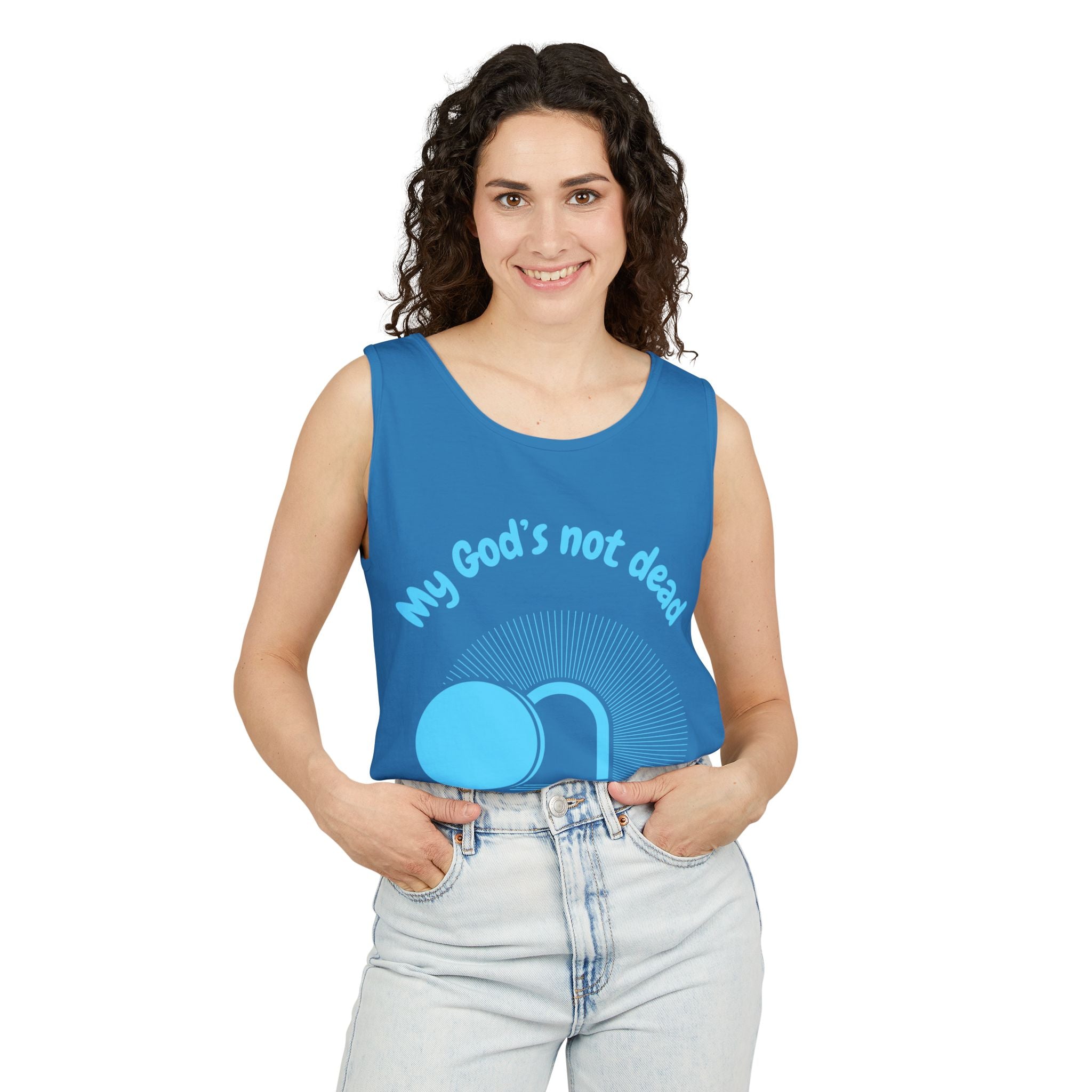 God's Not Dead Garment-Dyed Tank Top
