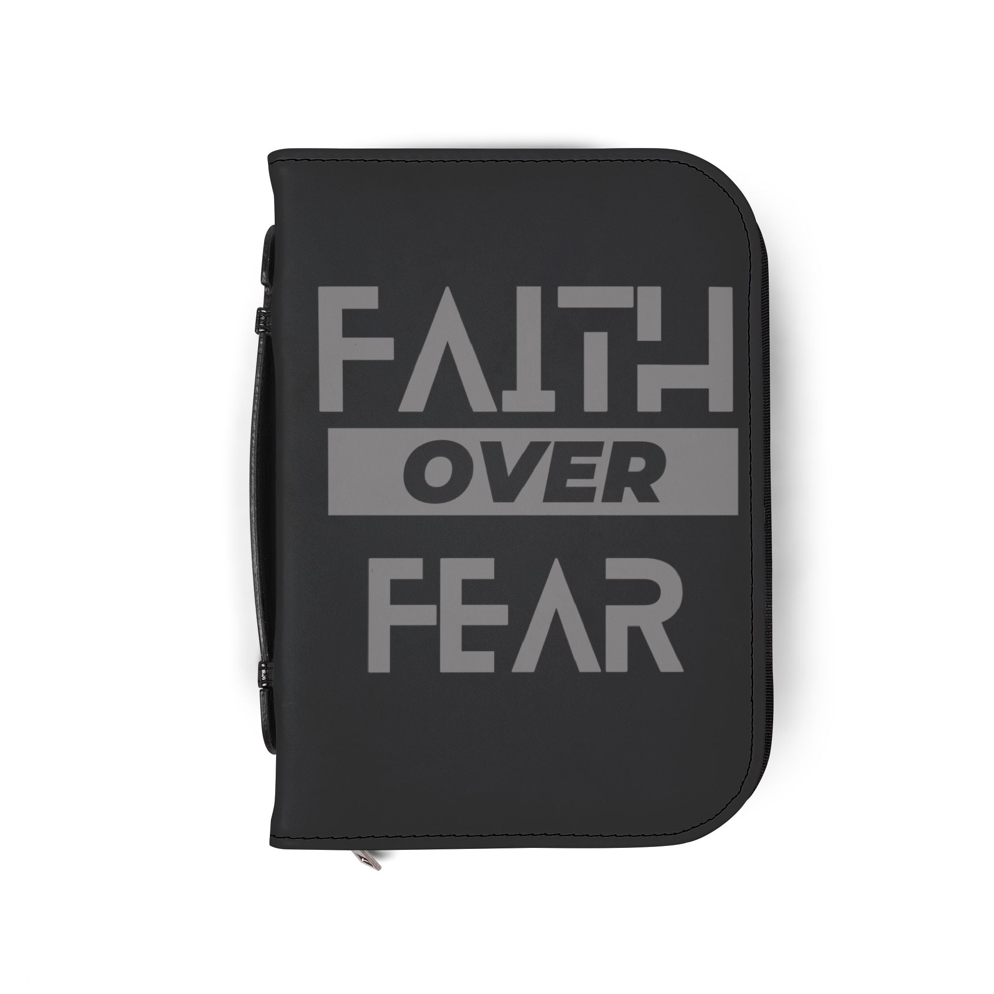 Faith Over Fear Zippered Bible Cover