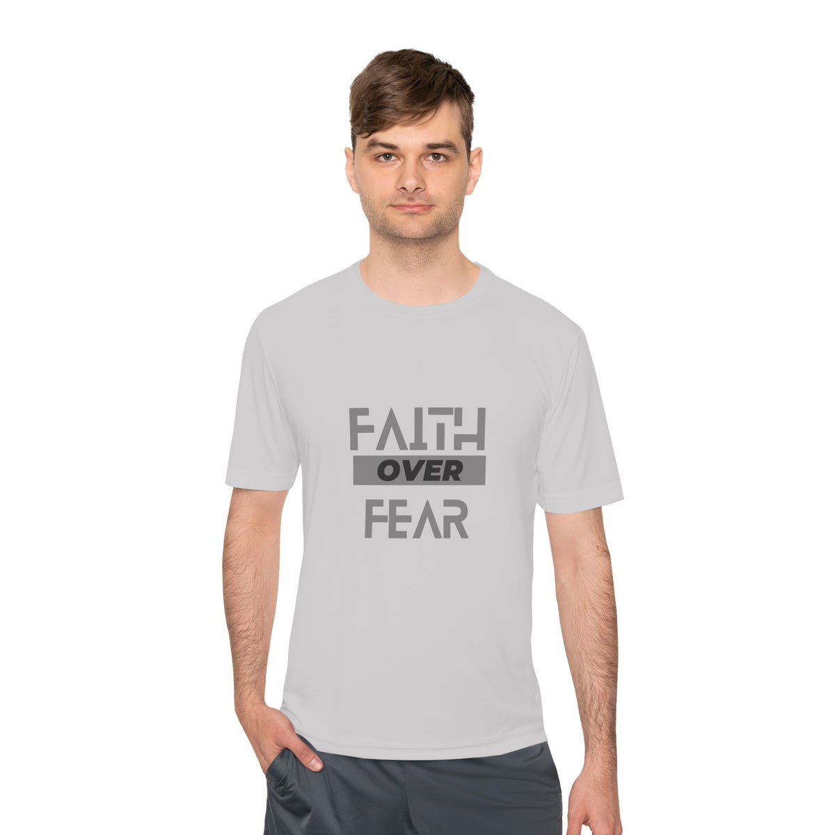 Faith Over Fear Performance Tee