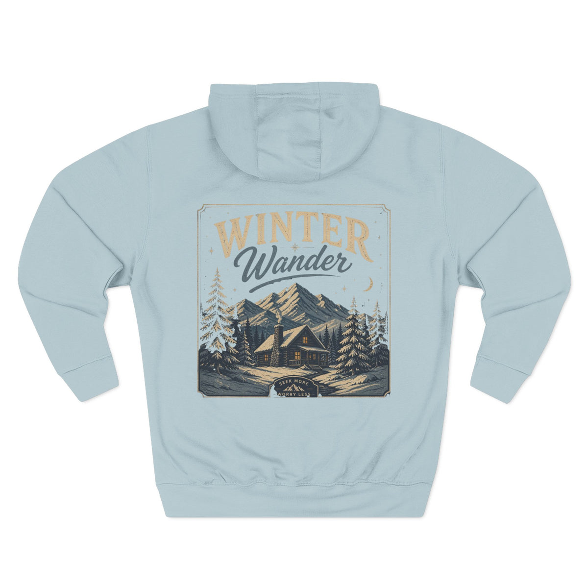 Winter Wander Premium Fleece Hoodie