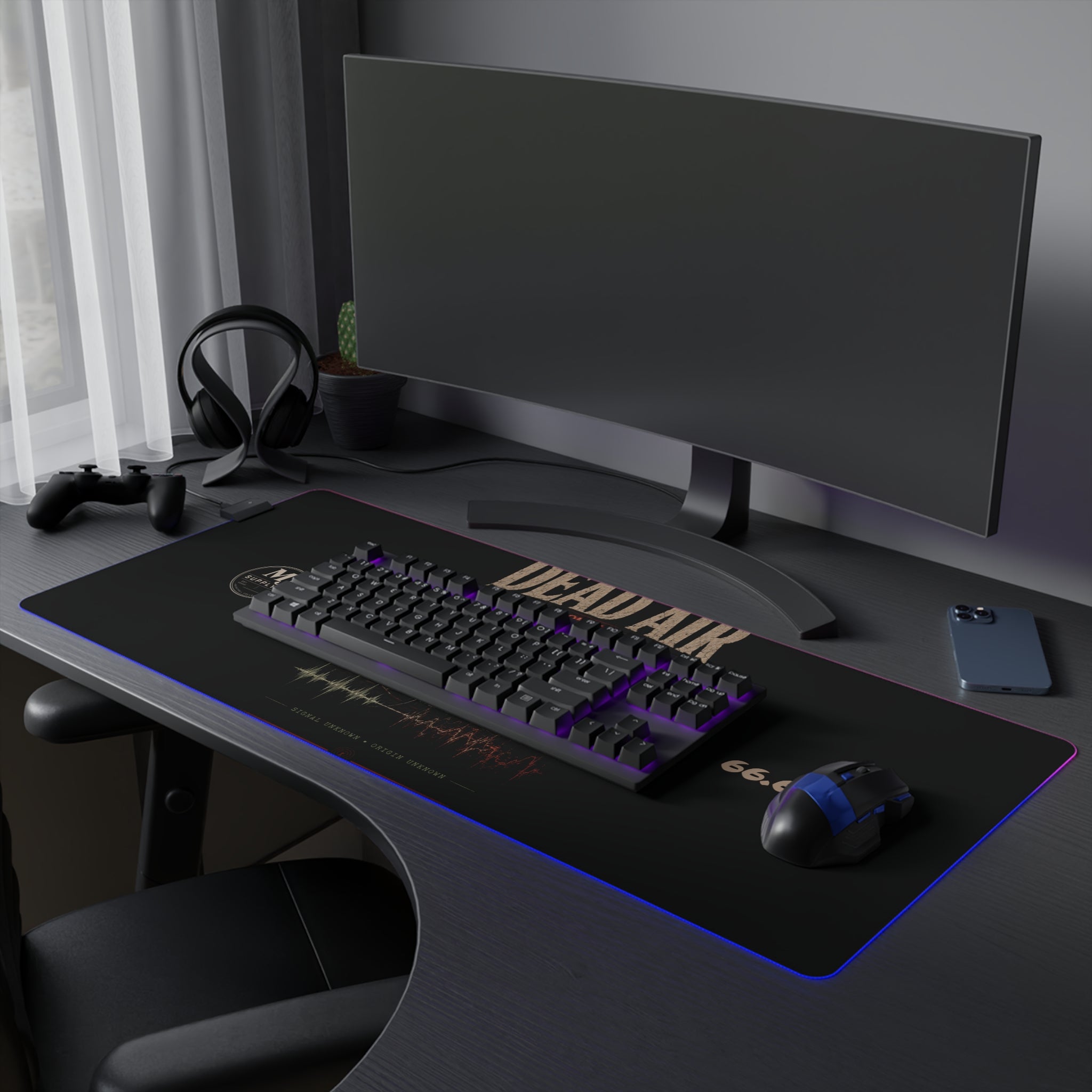 Dead Air RGB Gaming Mouse Pad
