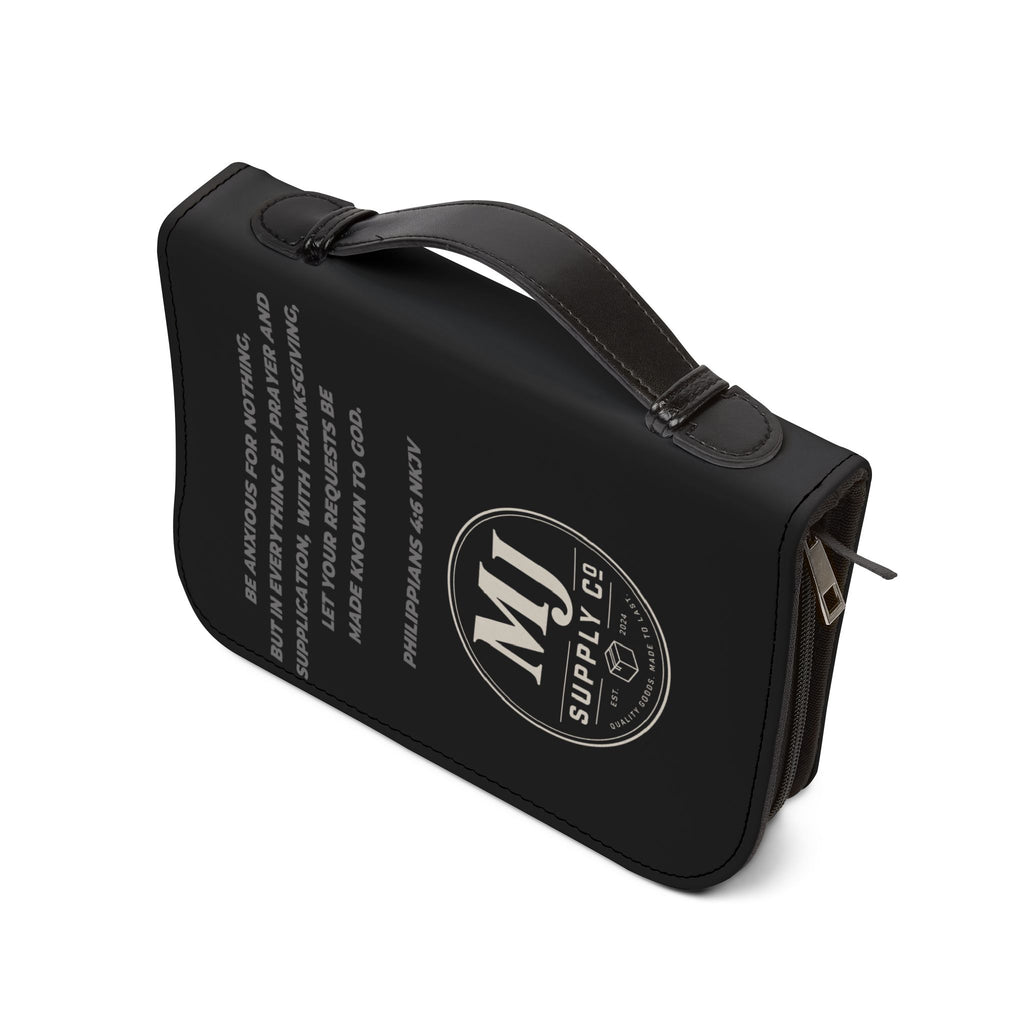 Faith Over Fear Zippered Bible Cover