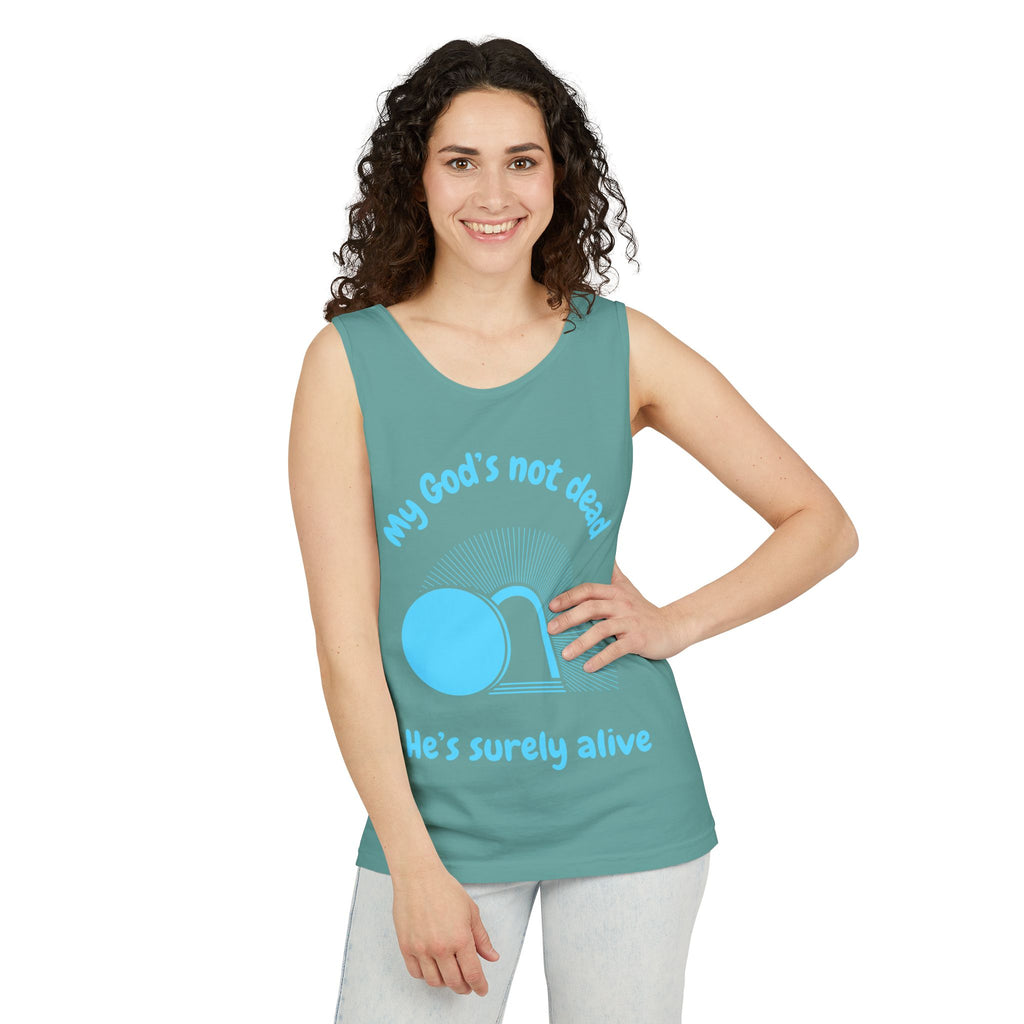 God's Not Dead Garment-Dyed Tank Top
