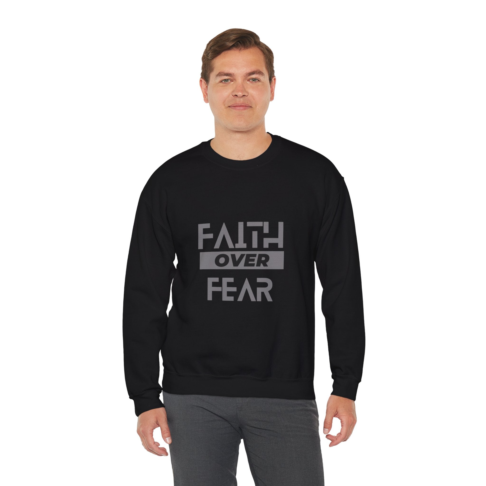 Faith Over Fear Crewneck Sweatshirt