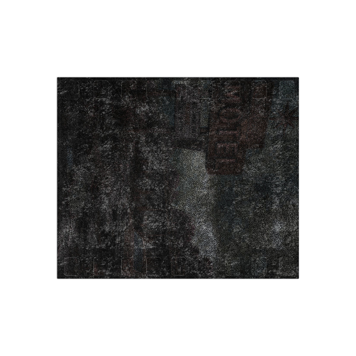 Midnight Motel Crushed Velvet Blanket