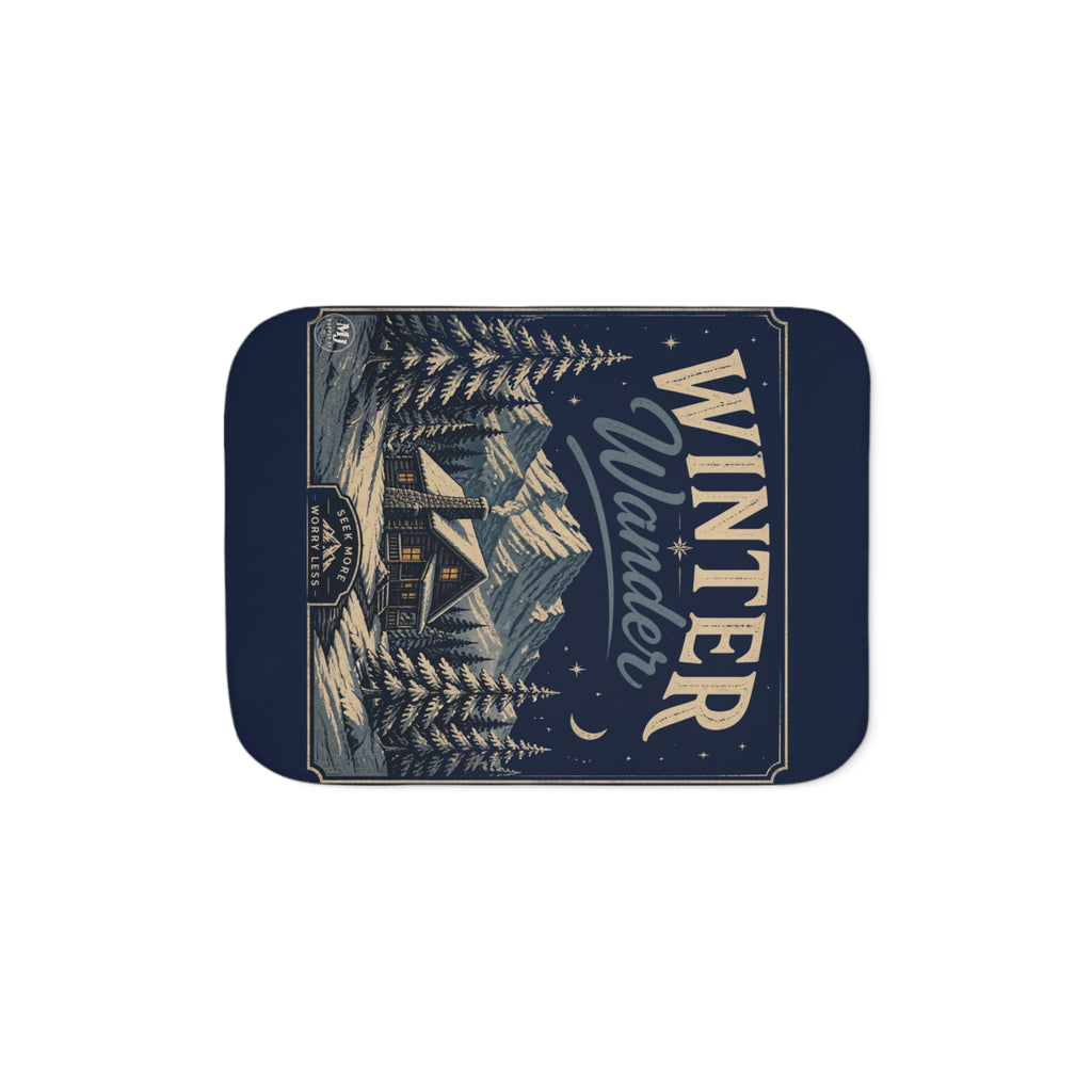 Winter Wander Sherpa Blanket