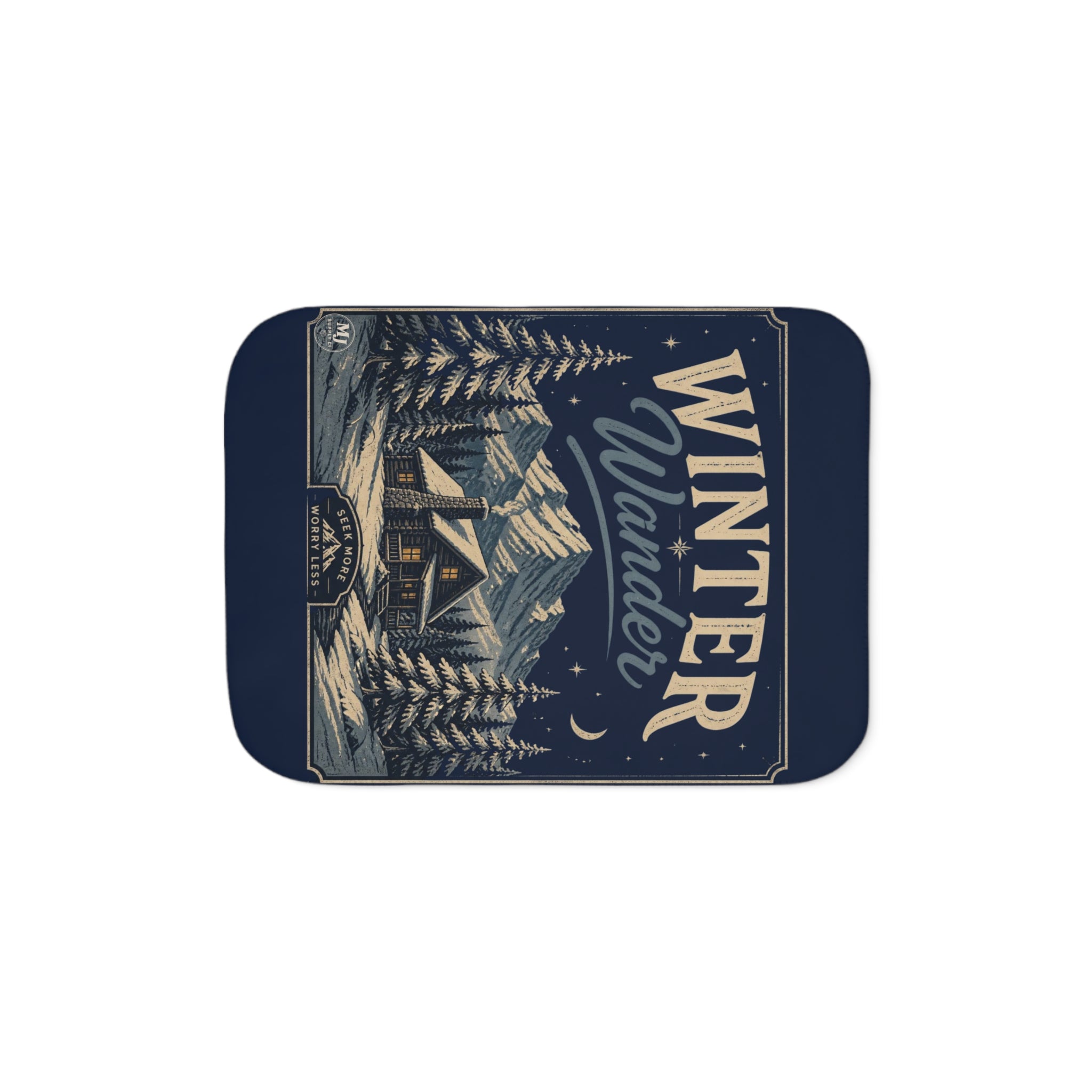 Winter Wander Sherpa Blanket