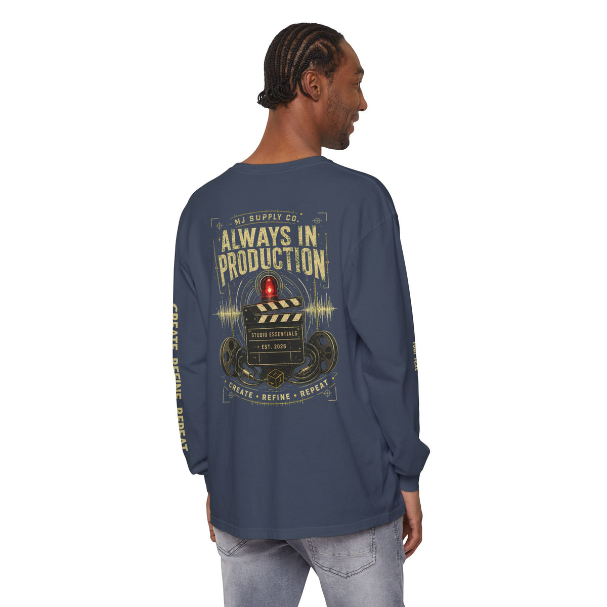 Always In Production Long Sleeve Tee