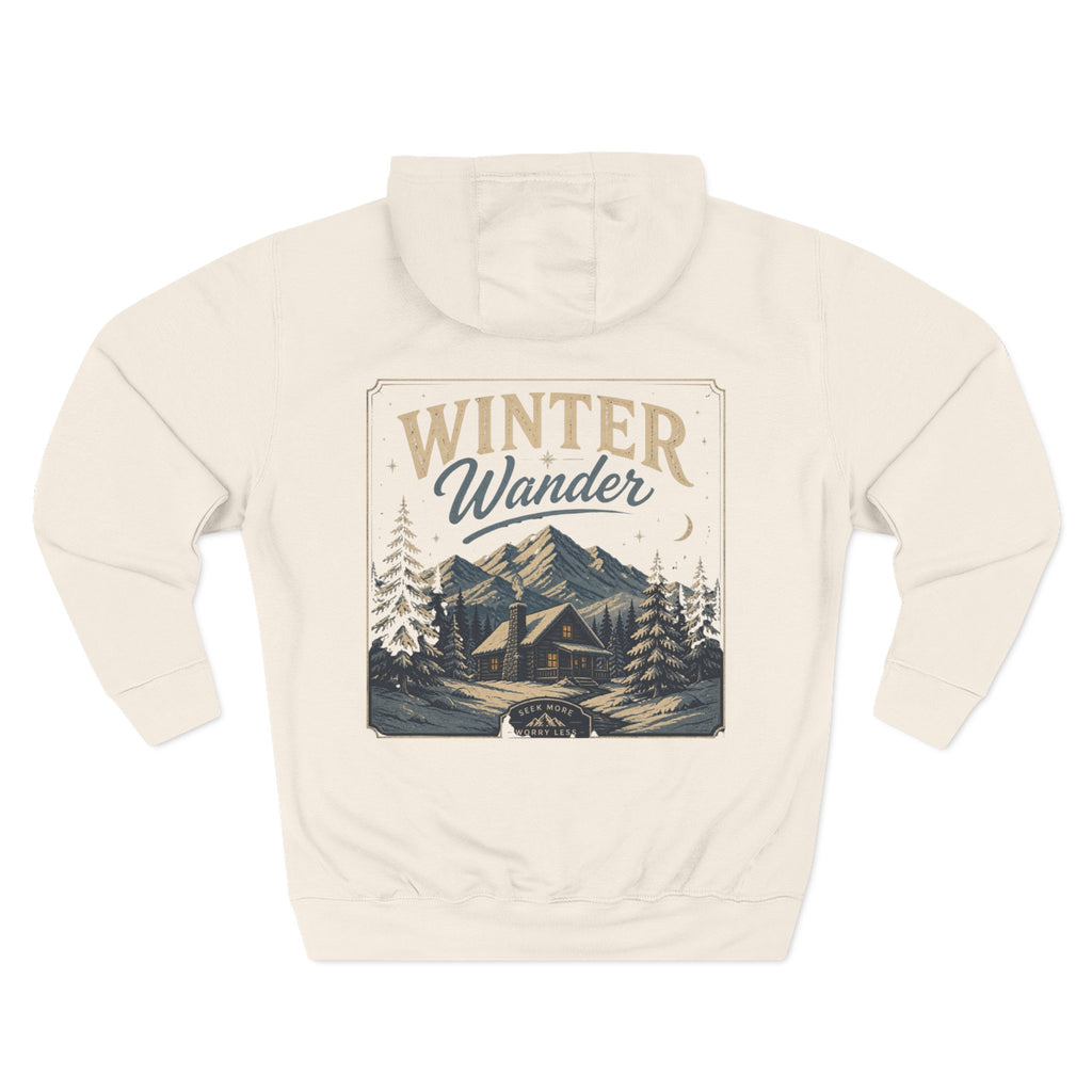 Winter Wander Premium Fleece Hoodie