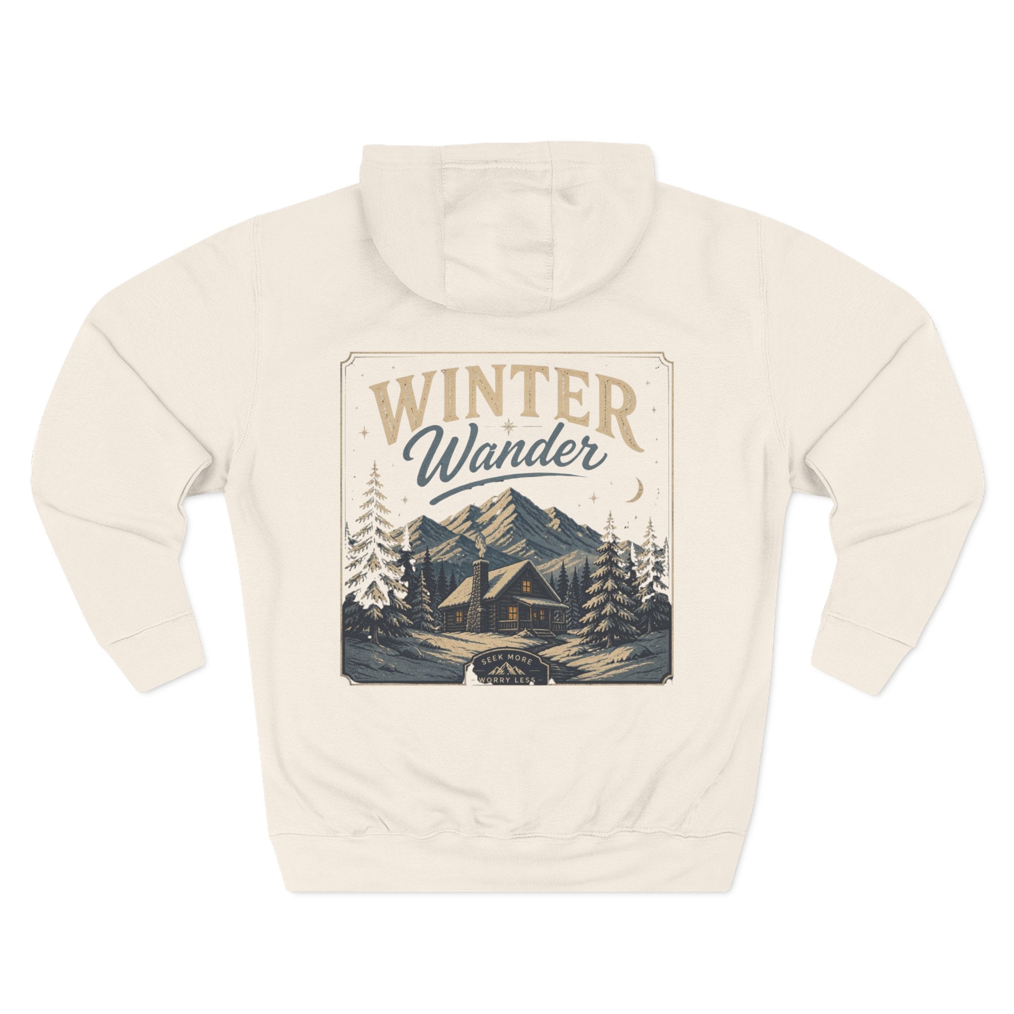 Winter Wander Premium Fleece Hoodie
