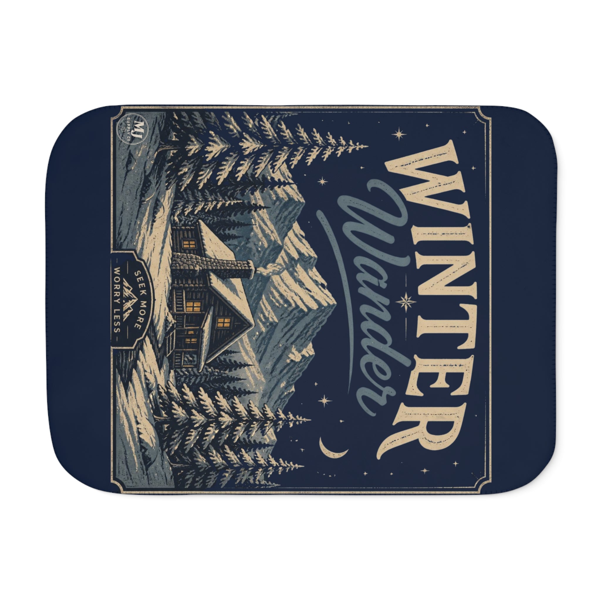 Winter Wander Sherpa Blanket