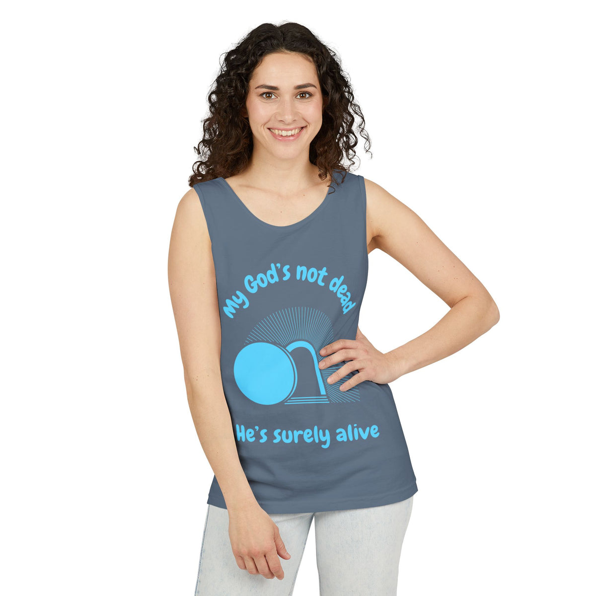 God's Not Dead Garment-Dyed Tank Top
