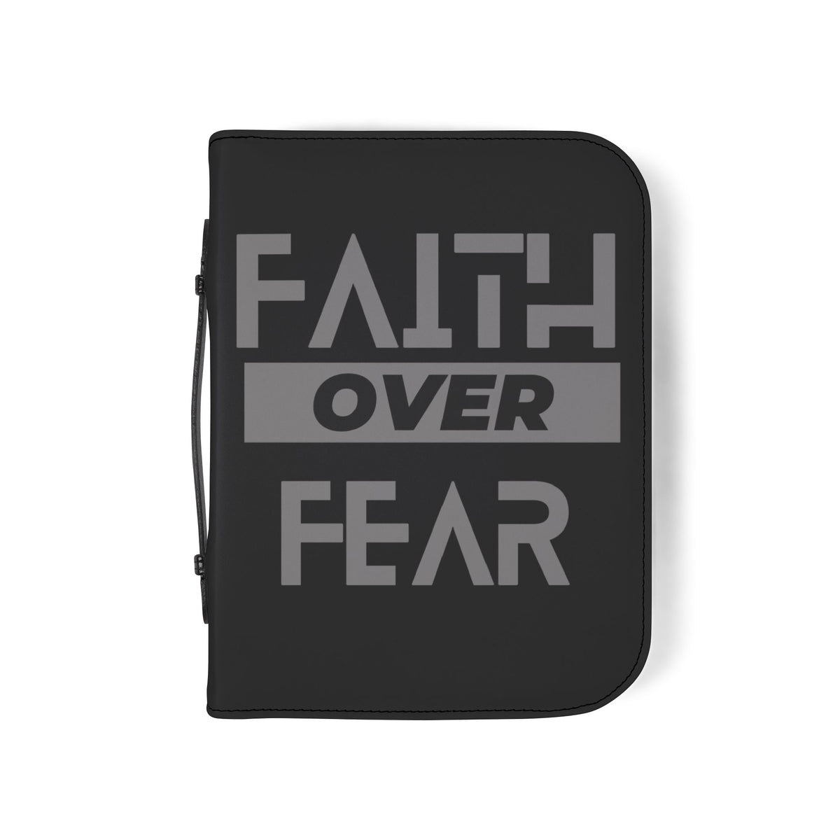Faith Over Fear Zippered Bible Cover