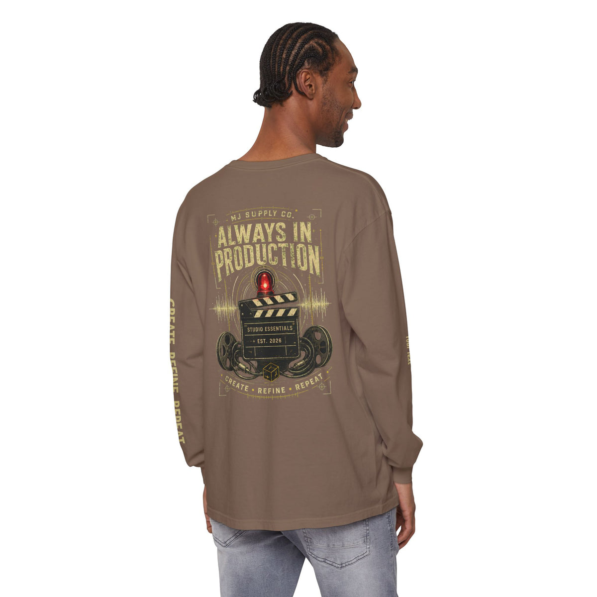 Always In Production Long Sleeve Tee
