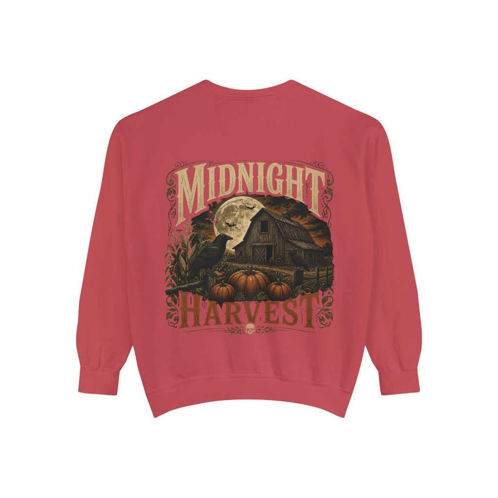 Midnight Harvest Garment-Dyed Crewneck Sweatshirt