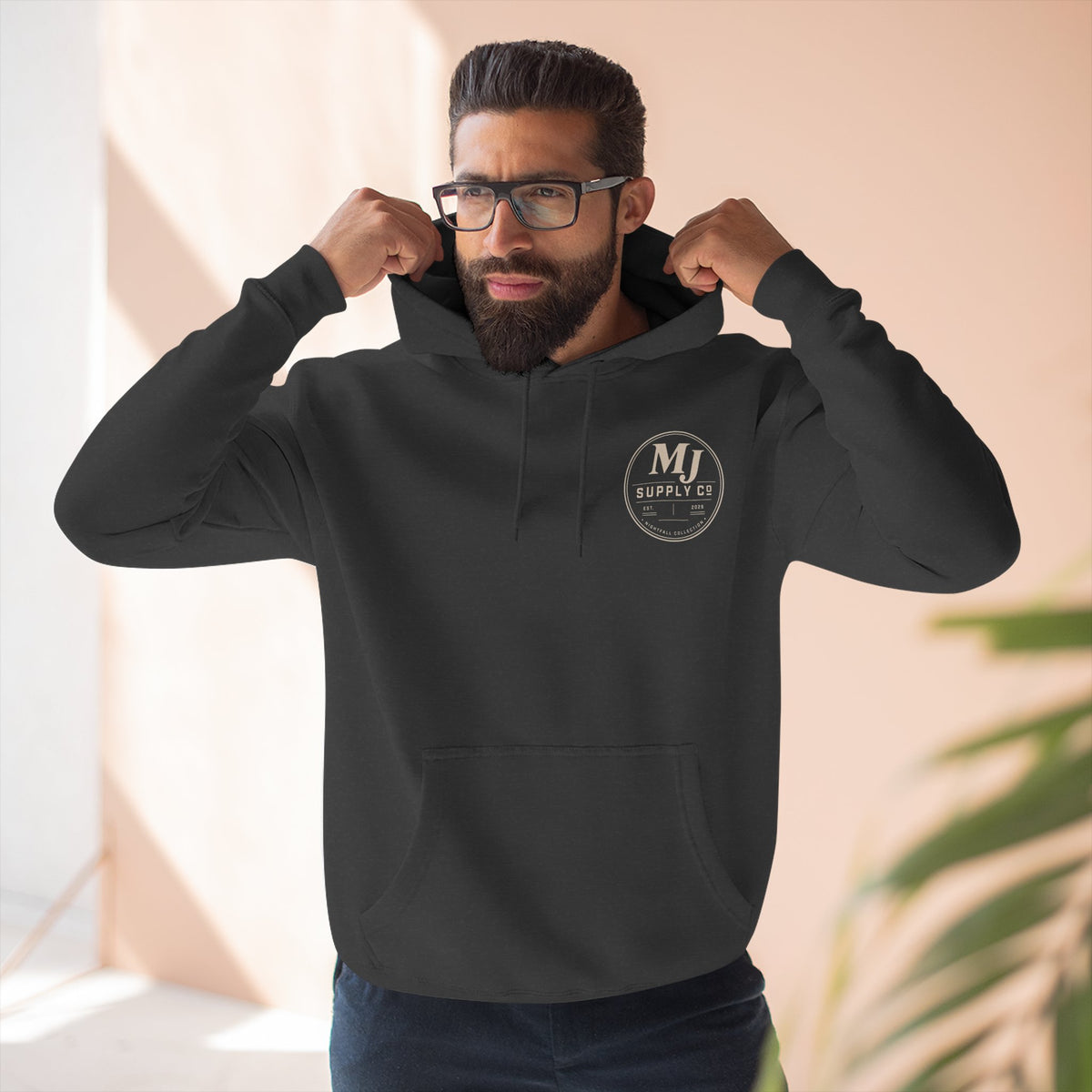 Midnight Motel Premium Fleece Hoodie