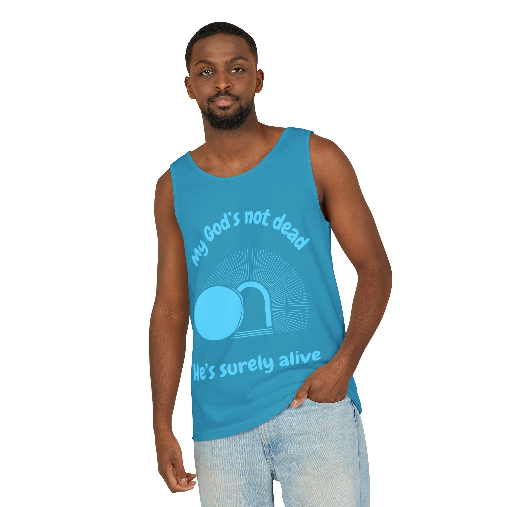 God's Not Dead Garment-Dyed Tank Top