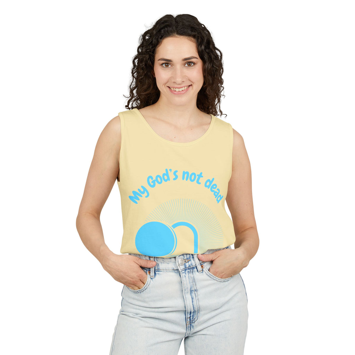God's Not Dead Garment-Dyed Tank Top