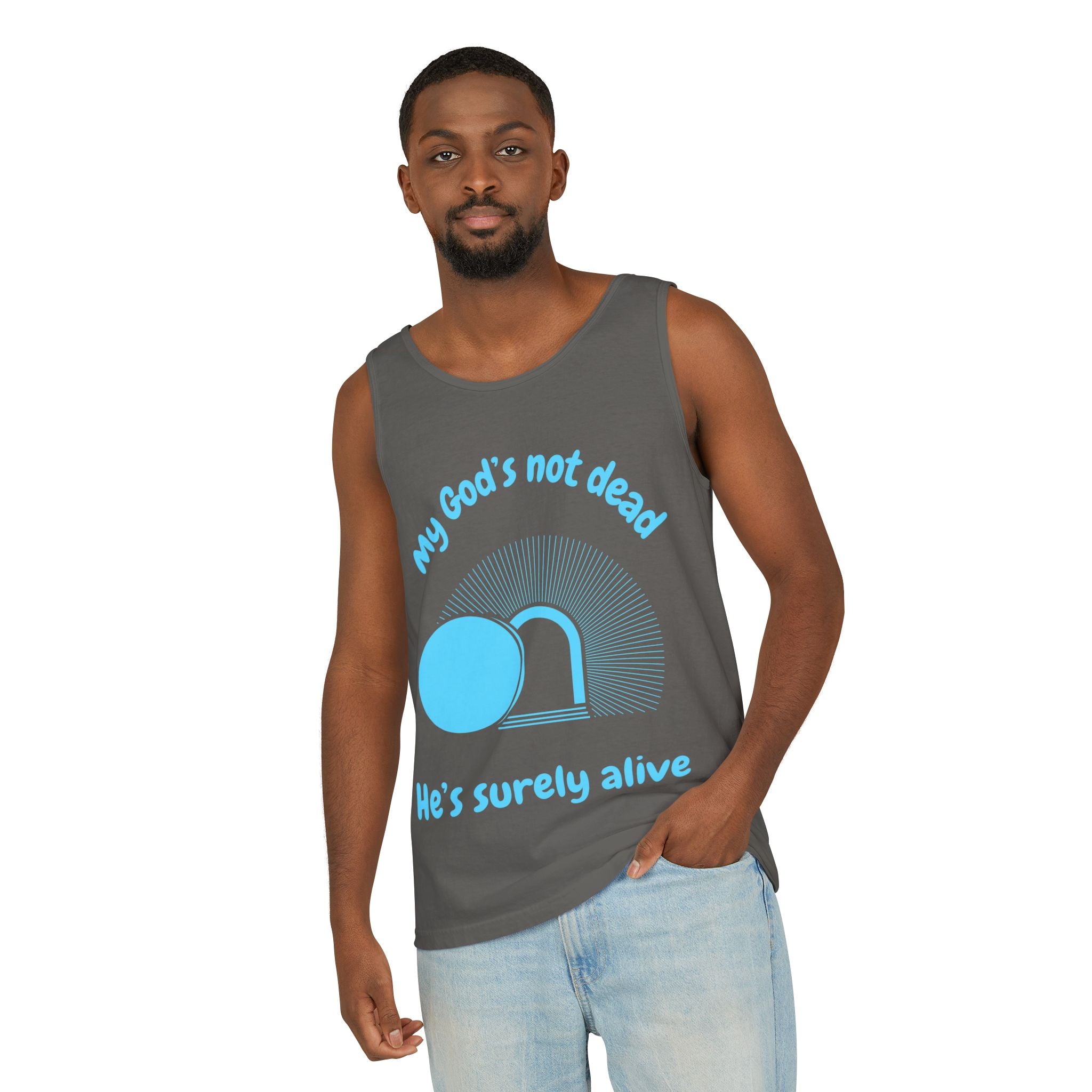 God's Not Dead Garment-Dyed Tank Top