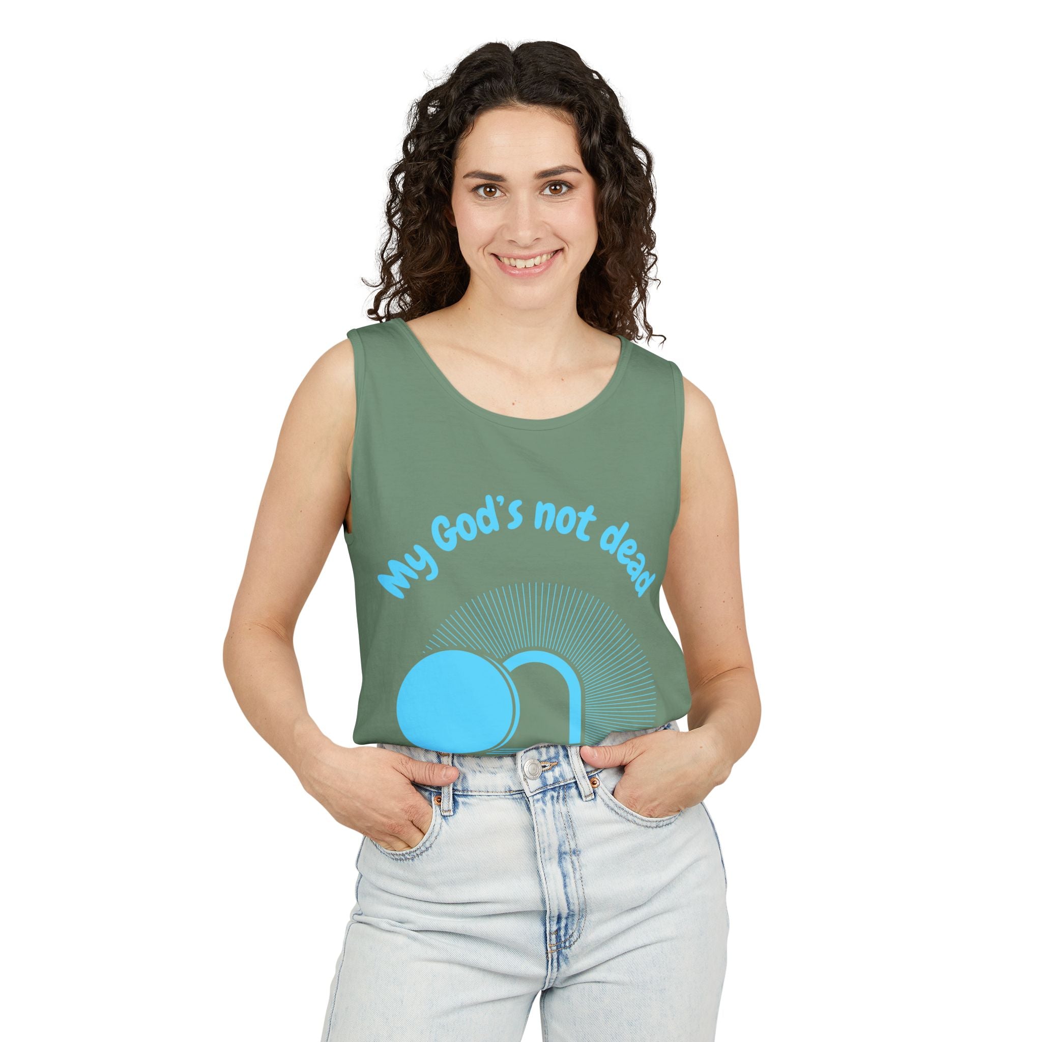 God's Not Dead Garment-Dyed Tank Top